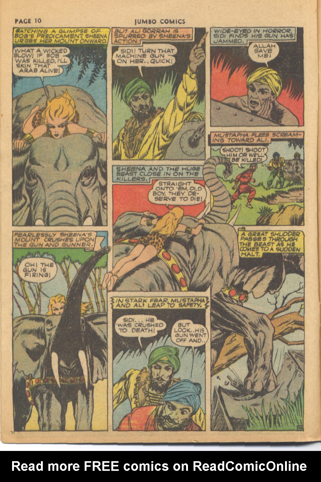 Read online Jumbo Comics comic -  Issue #33 - 12