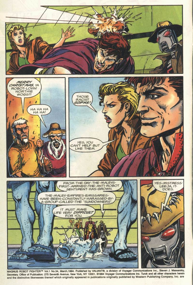 Read online Magnus Robot Fighter (1991) comic -  Issue #34 - 3