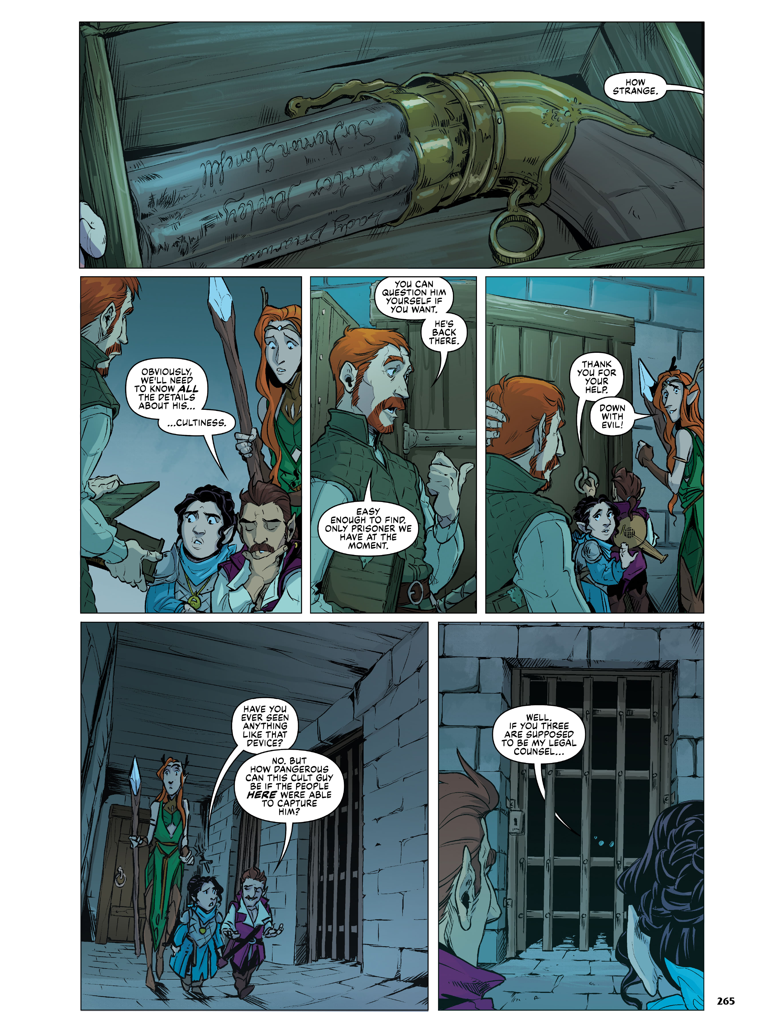 Read online Critical Role Vox Machina Origins comic -  Issue # (2019) _TPB Library Edition (Part 3) - 66