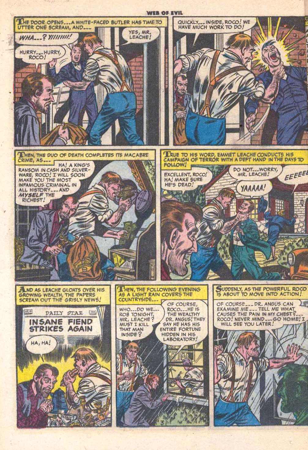 Read online Web of Evil comic -  Issue #16 - 14