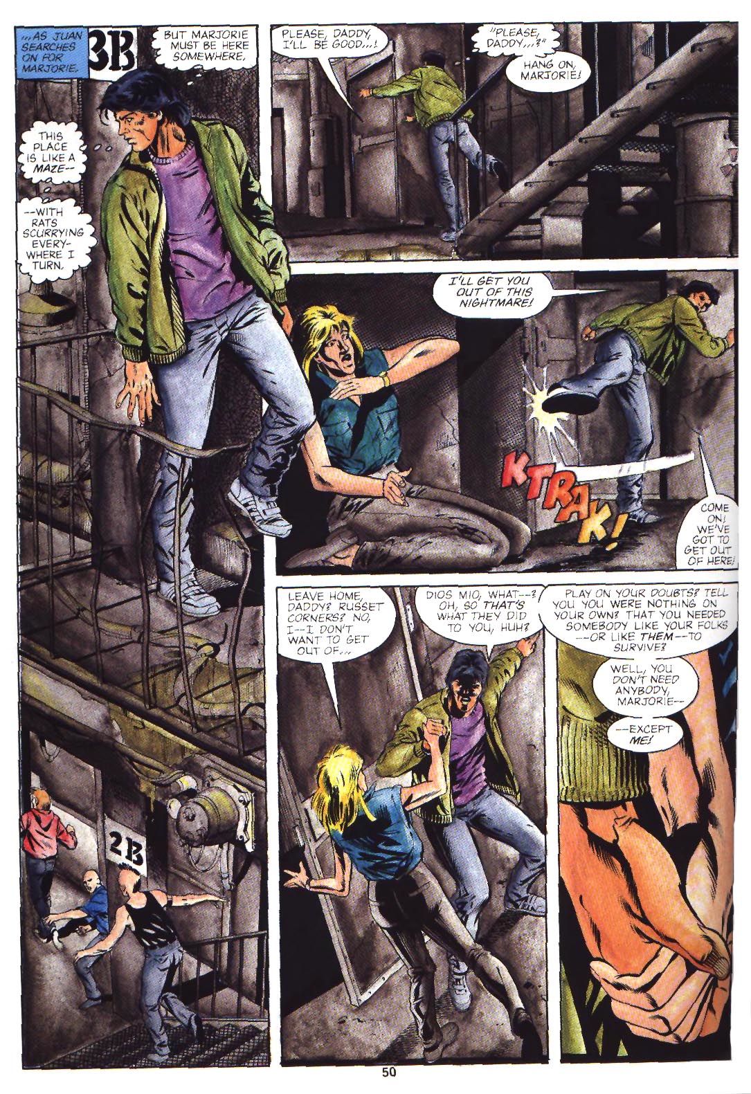 Marvel Graphic Novel: Cloak and Dagger and Power Pack: Shelter From The Storm issue TPB - Page 51