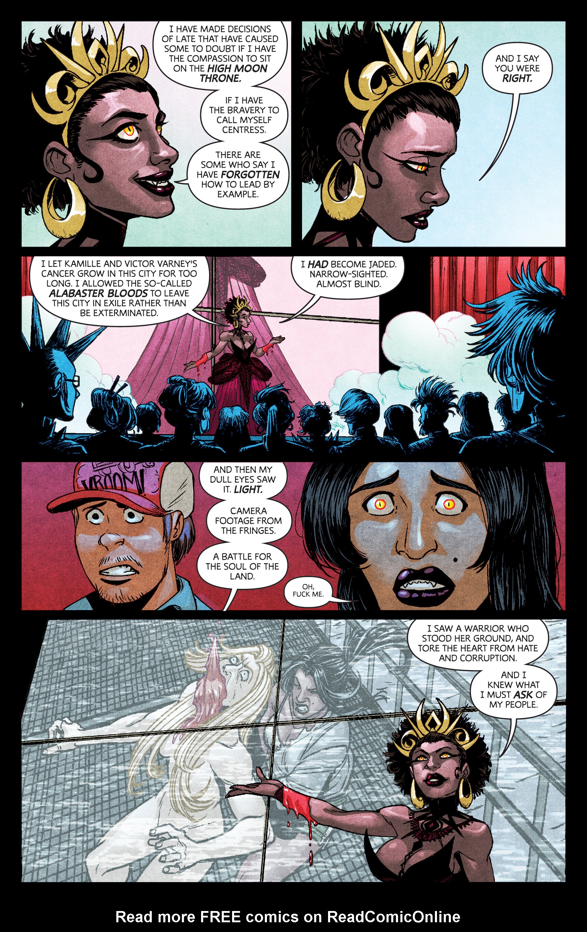 Read online Dark Red comic -  Issue #7 - 12