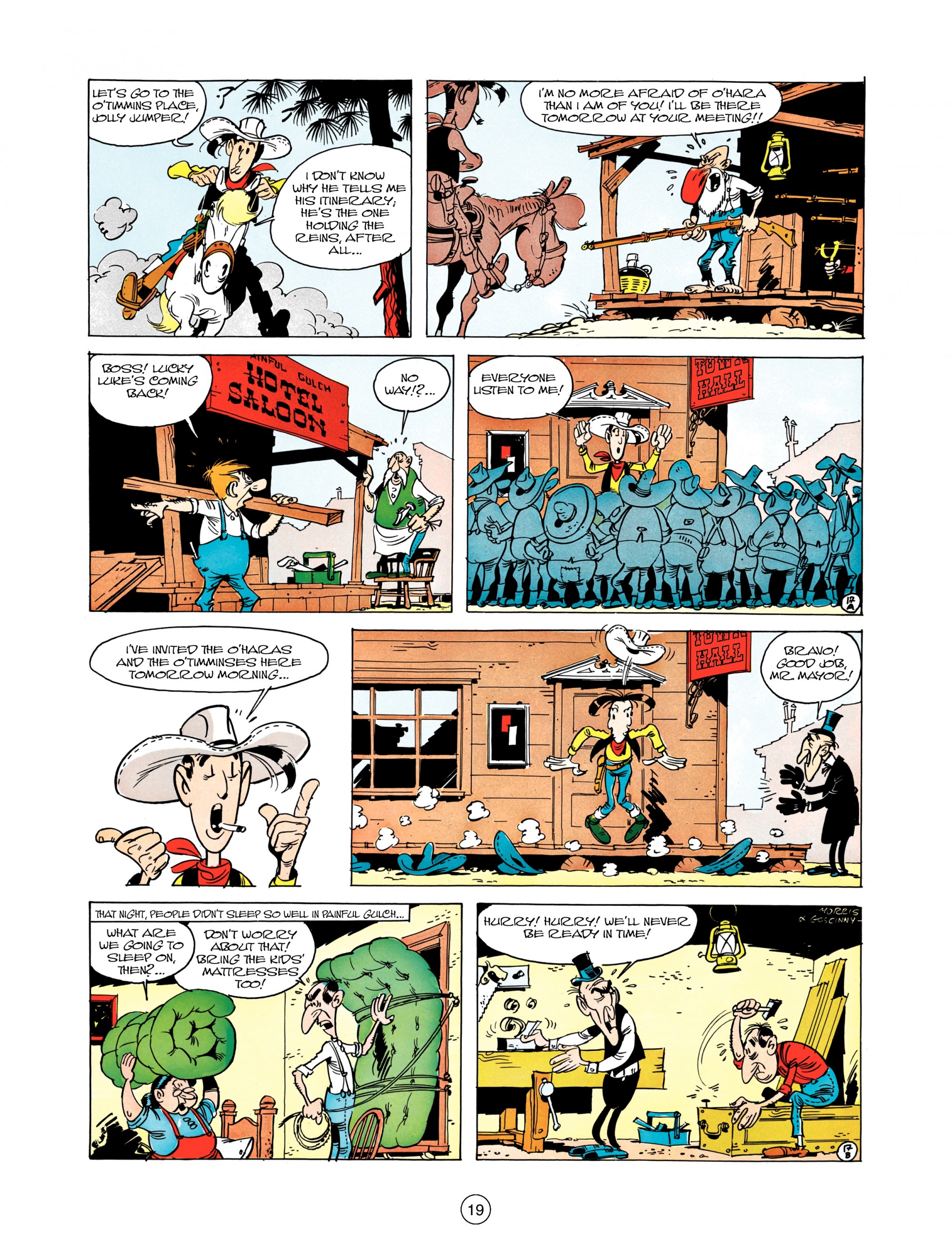 Read online A Lucky Luke Adventure comic -  Issue #12 - 19
