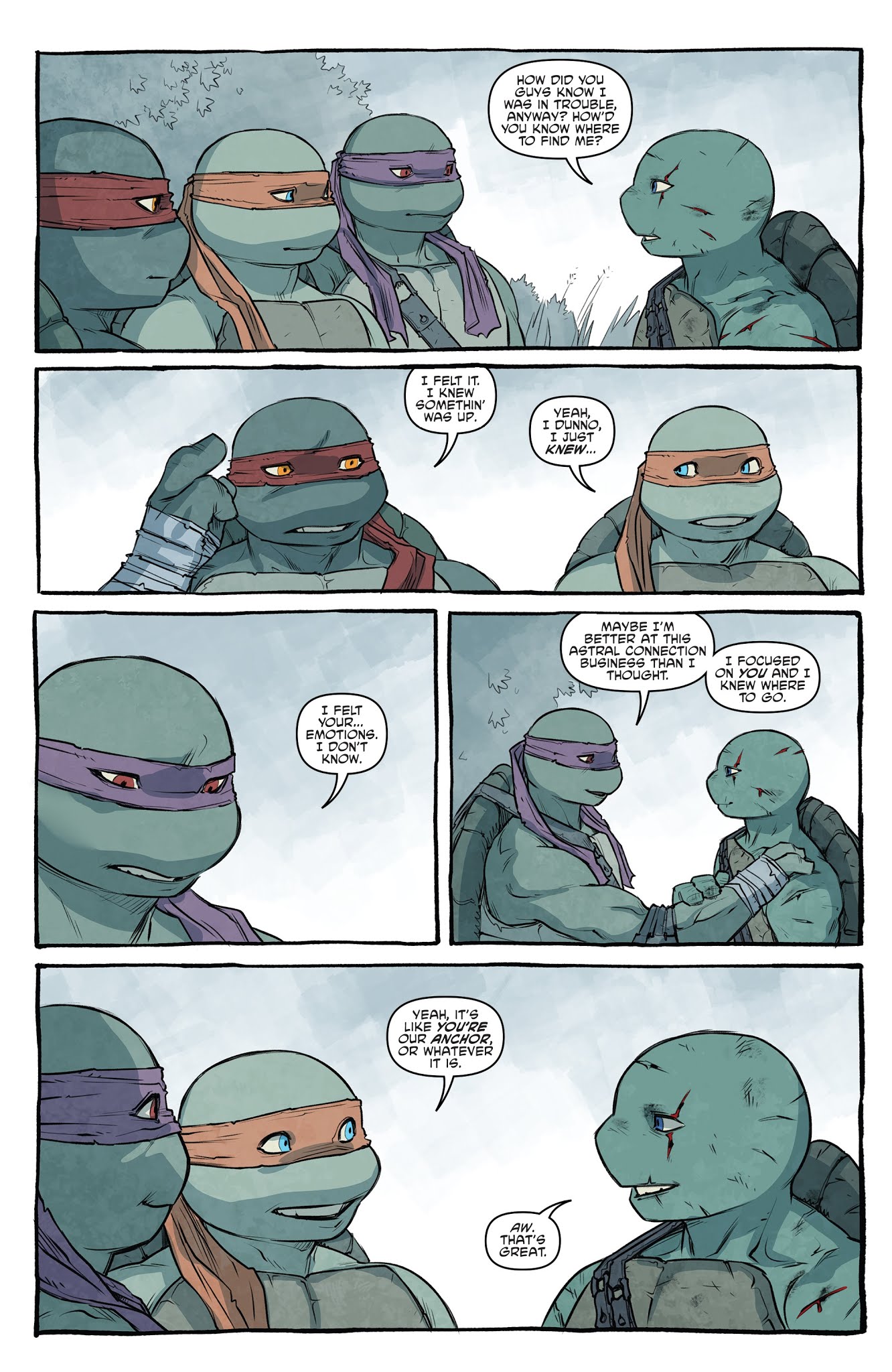 Read online Teenage Mutant Ninja Turtles: Macro-Series comic -  Issue #3 - 32