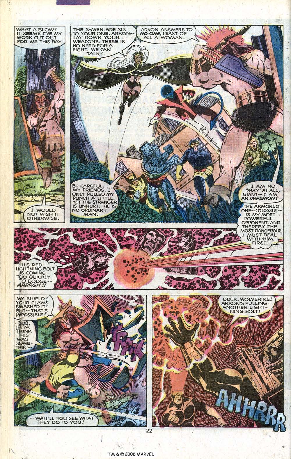 Uncanny X-Men (1963) issue Annual 3 - Page 24
