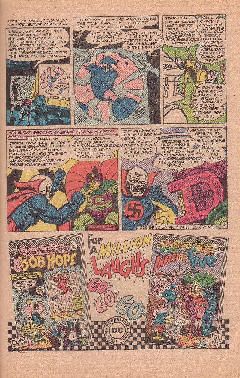 Read online Challengers of the Unknown (1958) comic -  Issue #53 - 21