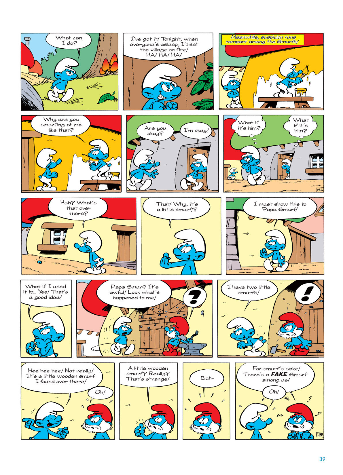 Read online The Smurfs comic -  Issue #5 - 39