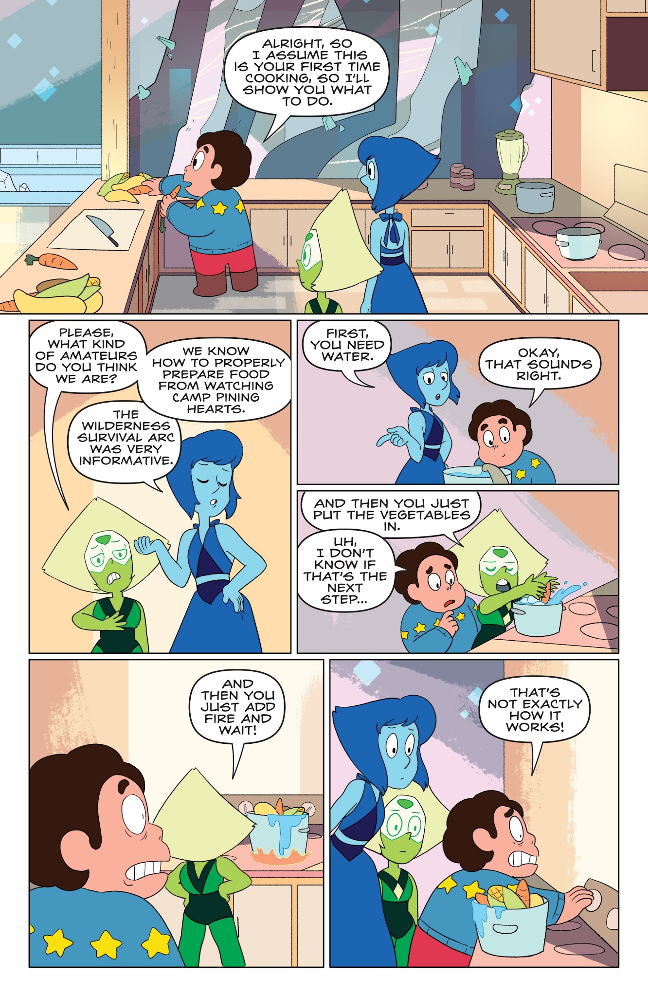 Read online Steven Universe Ongoing comic -  Issue #11 - 12