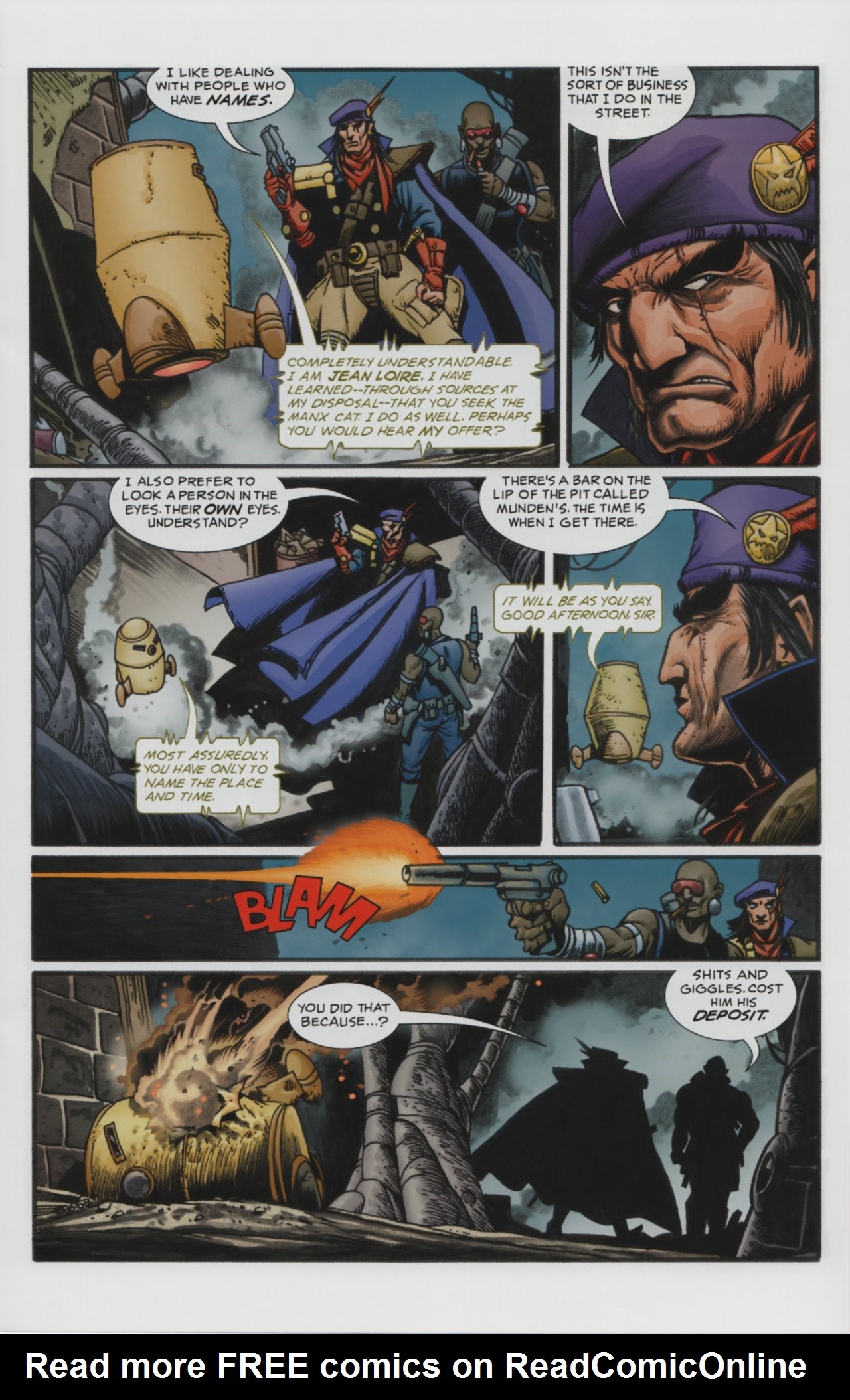 Read online GrimJack: The Manx Cat comic -  Issue #2 - 17