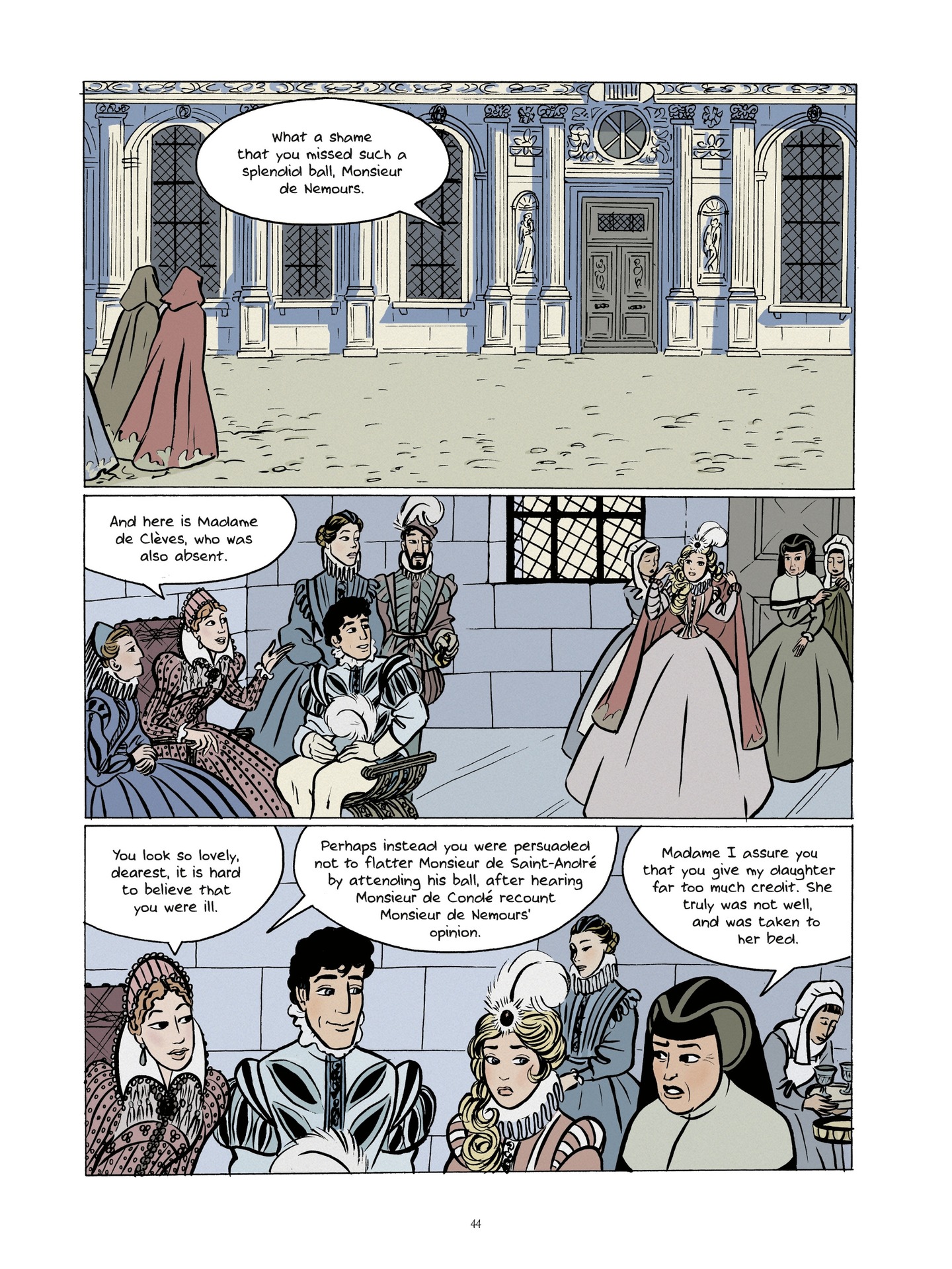 Read online The Princess of Clèves comic -  Issue # TPB (Part 1) - 40