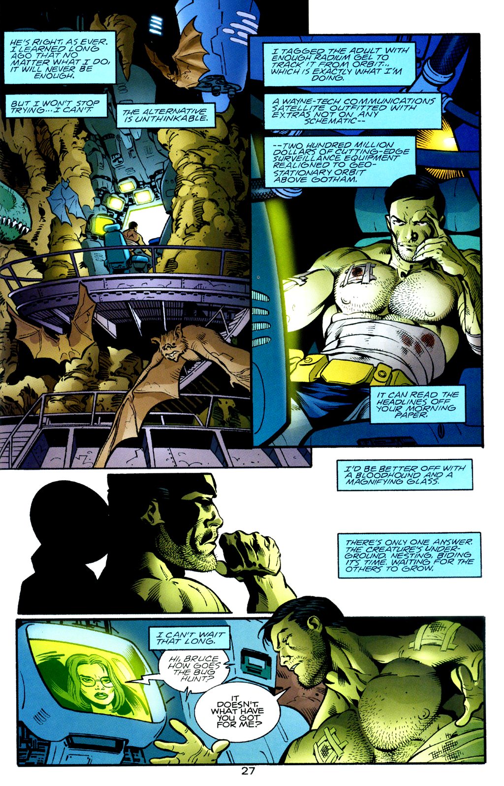 Read online Batman/Aliens II comic -  Issue #2 - 27