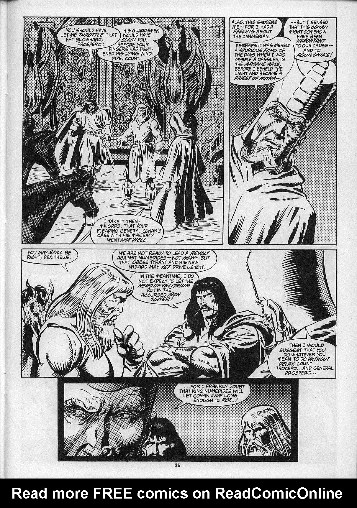 Read online The Savage Sword Of Conan comic -  Issue #201 - 27