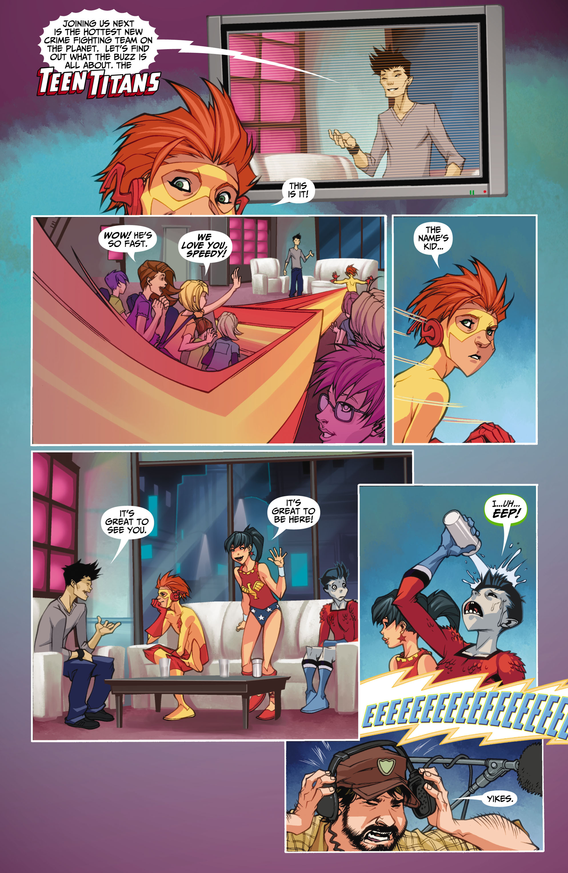 Read online Teen Titans: Year One comic -  Issue #4 - 10