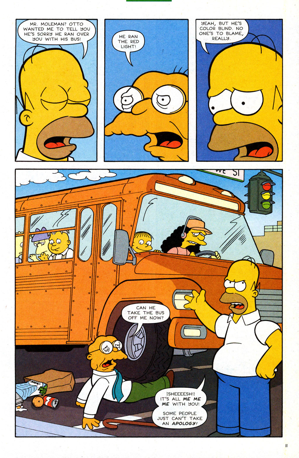 Read online Simpsons Comics comic -  Issue #110 - 12