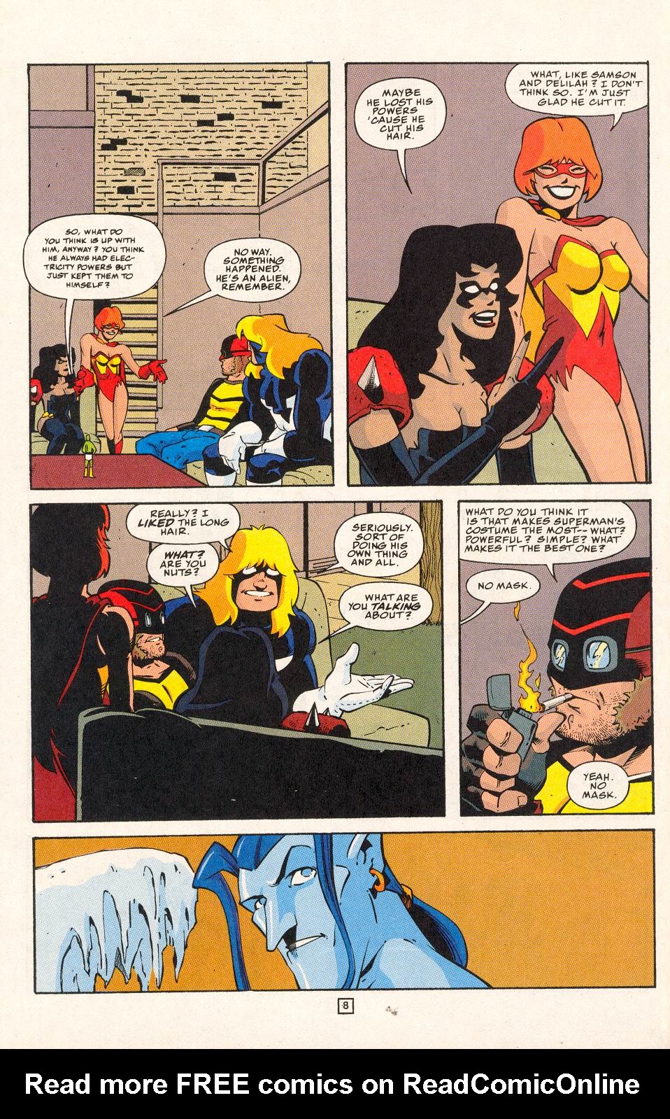 Read online Young Heroes in Love comic -  Issue #3 - 9