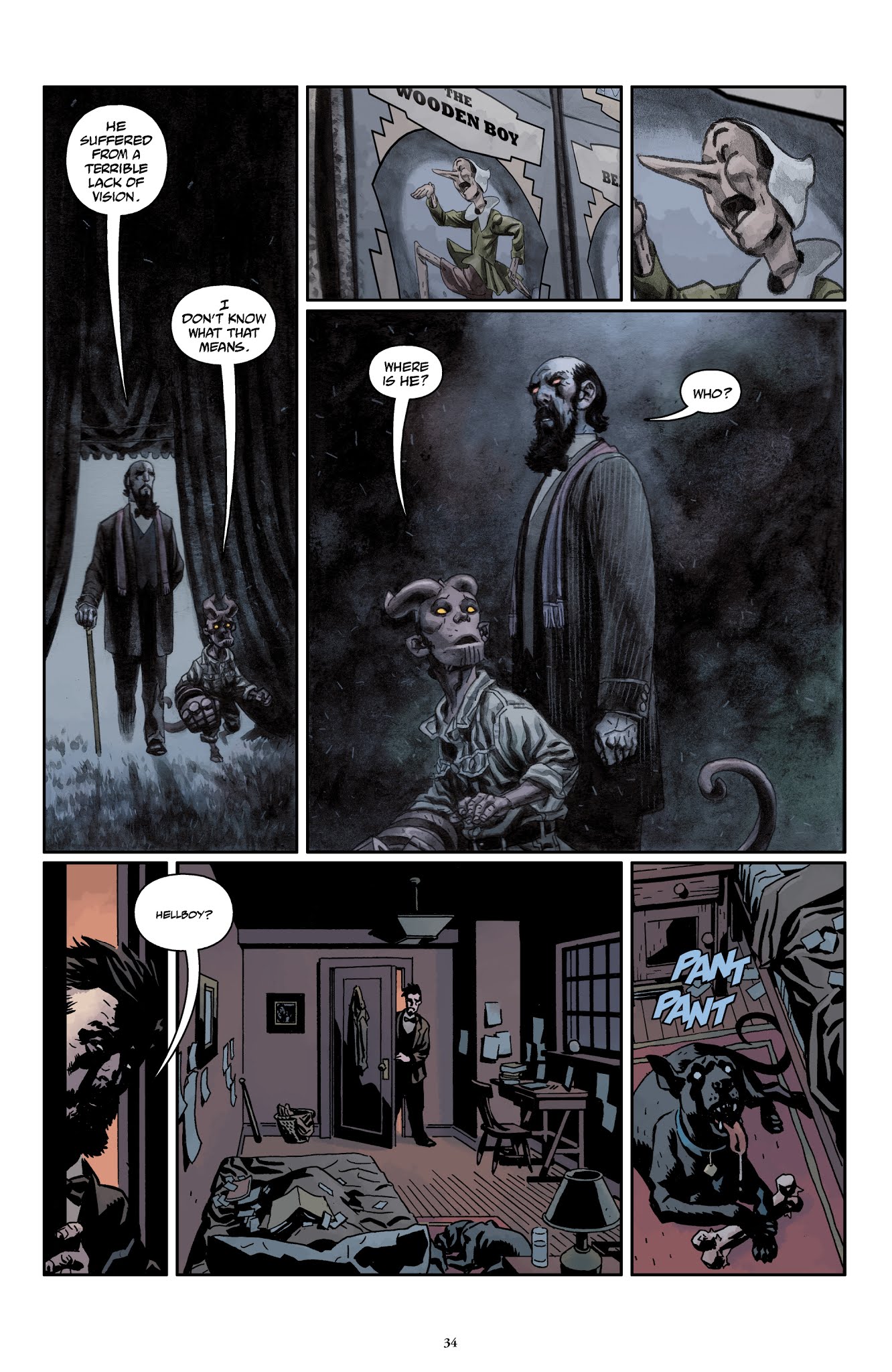 Read online Hellboy The Complete Short Stories comic -  Issue # TPB 1 (Part 1) - 35