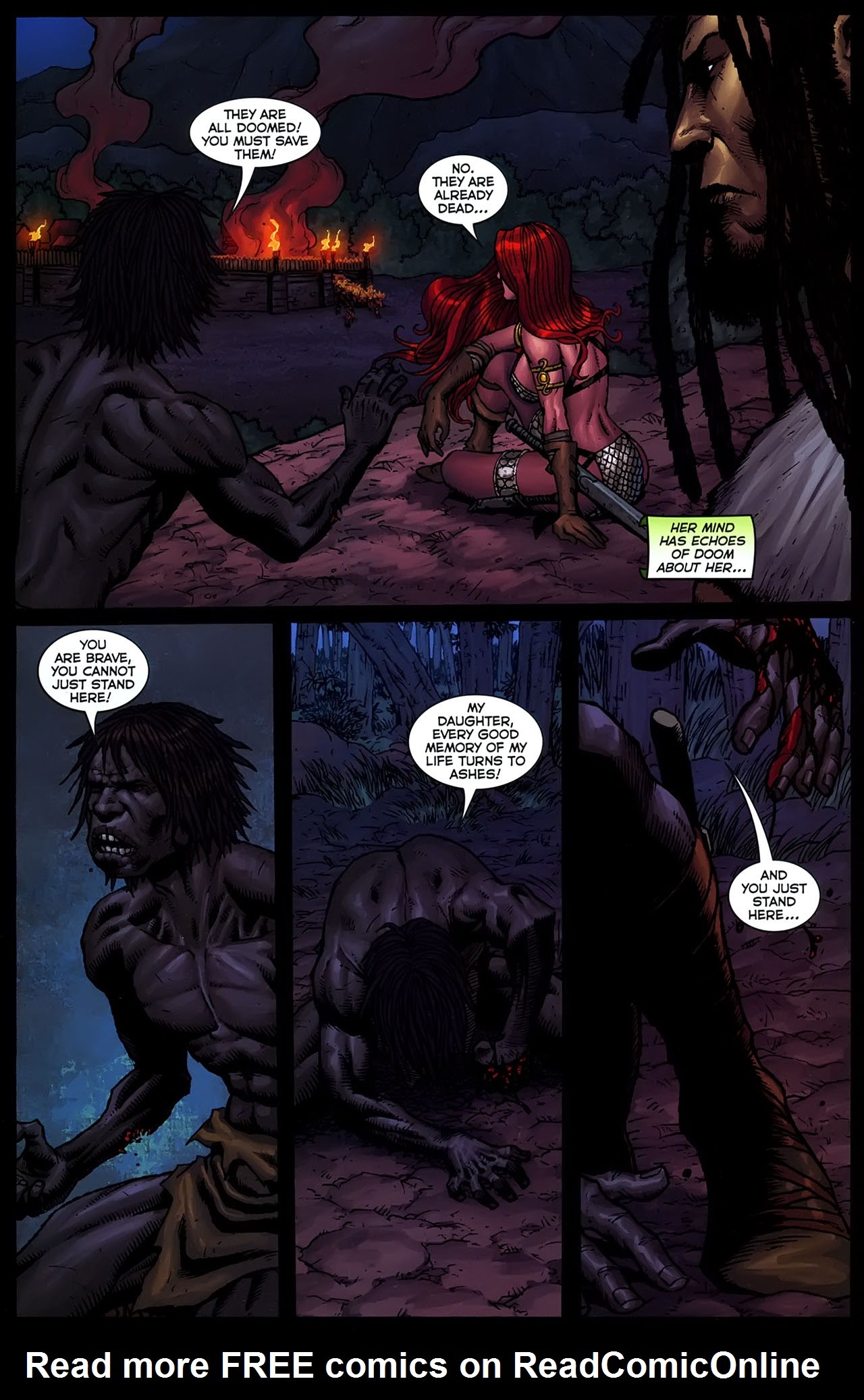 Read online Sword of Red Sonja: Doom of the Gods comic -  Issue #2 - 10