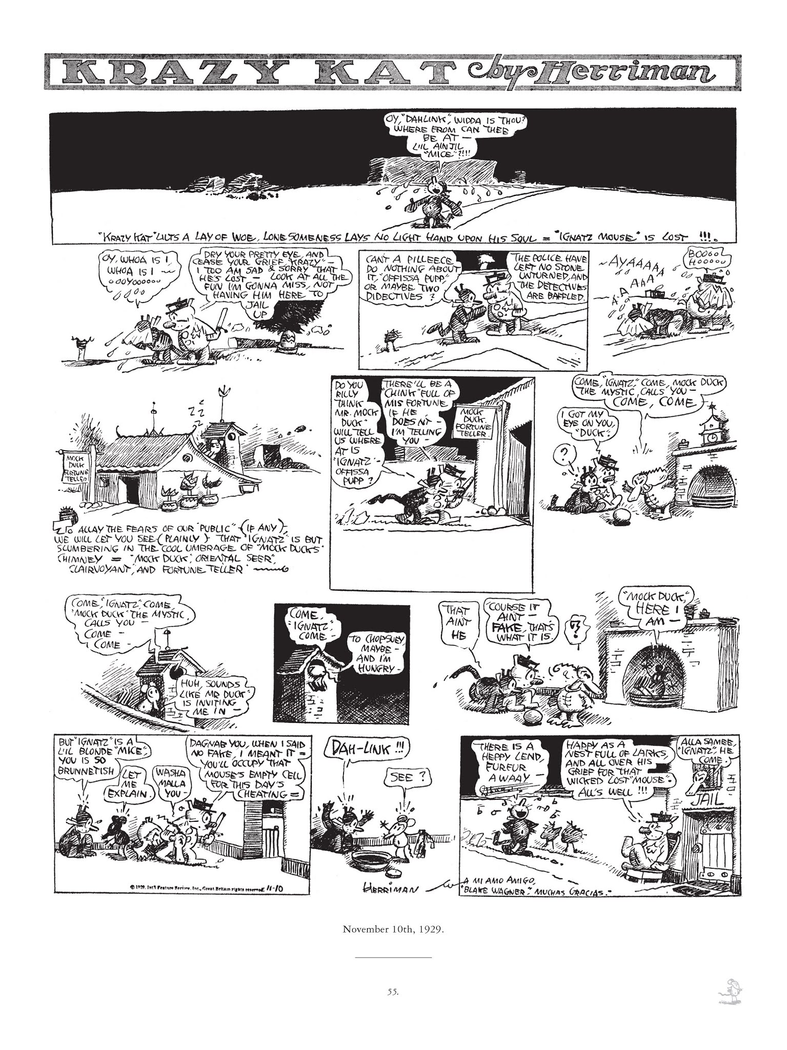 Read online Krazy & Ignatz comic -  Issue # TPB 6 - 53