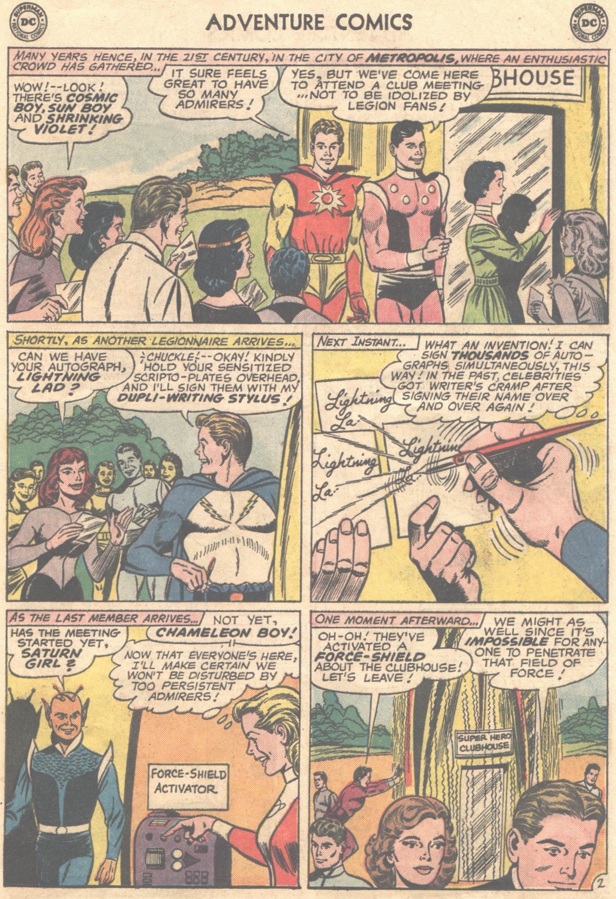 Read online Adventure Comics (1938) comic -  Issue #301 - 21