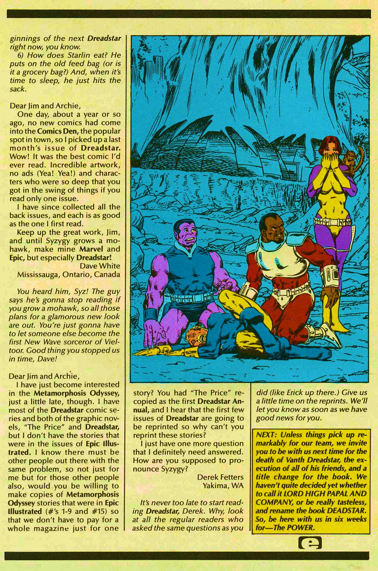 Read online Dreadstar comic -  Issue #14 - 34