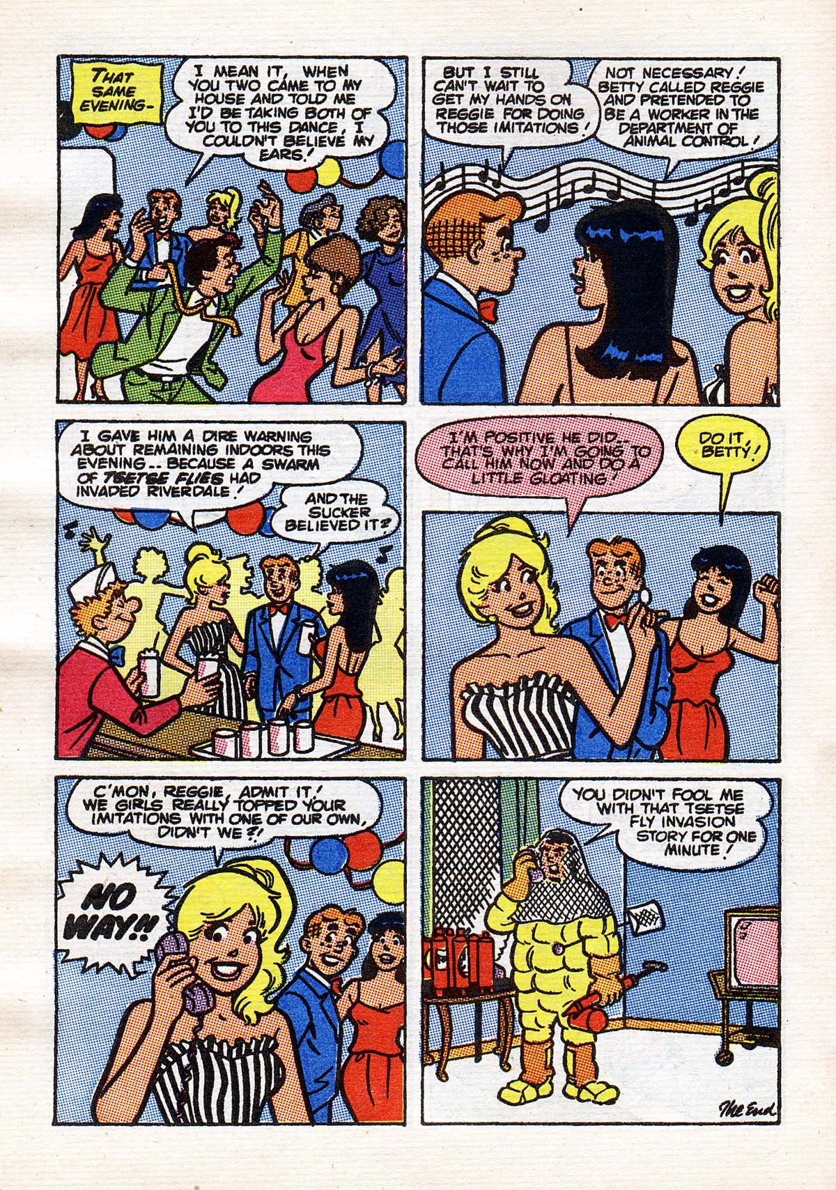 Read online Betty and Veronica Digest Magazine comic -  Issue #42 - 127