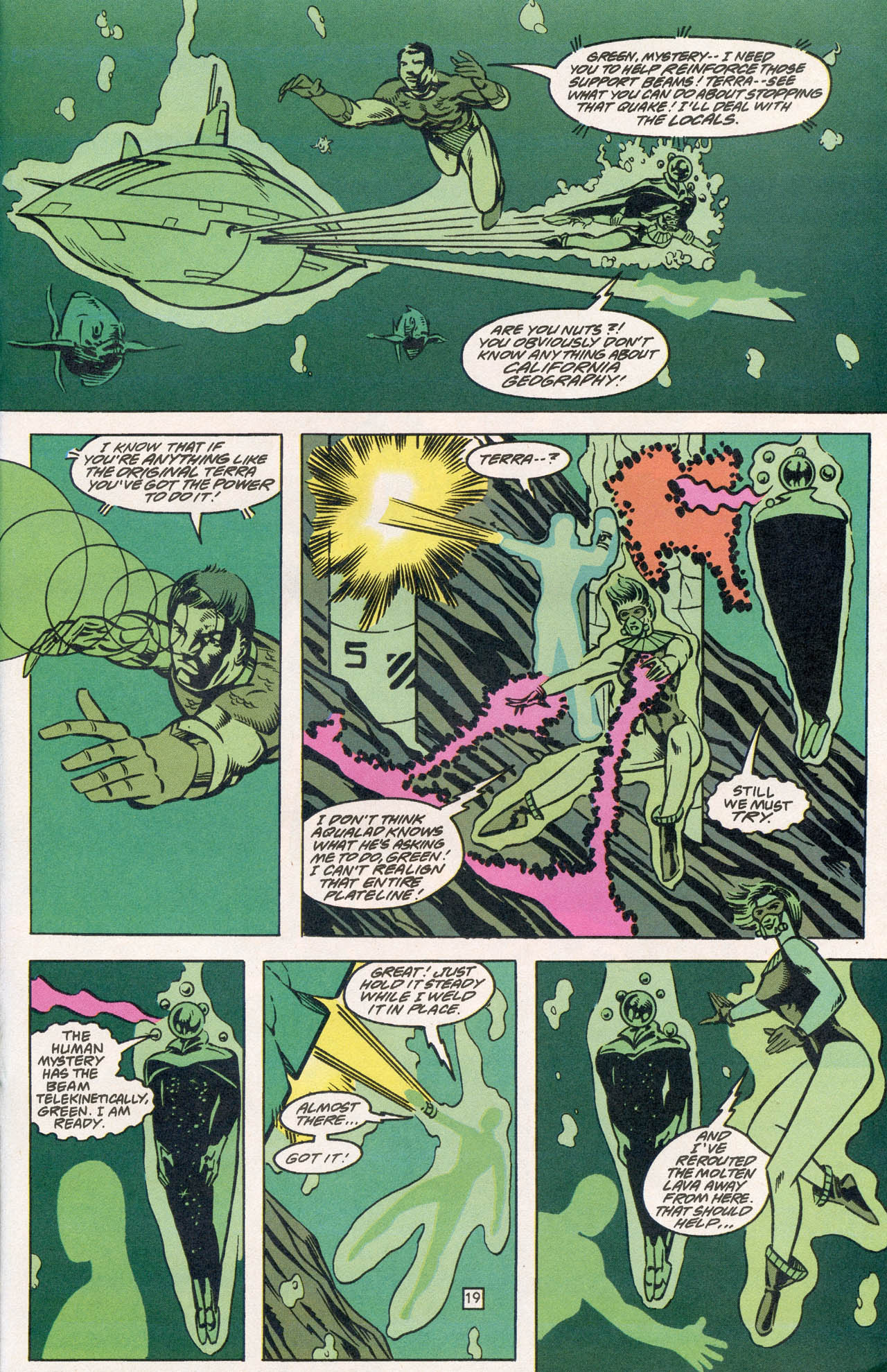 Read online Team Titans comic -  Issue #24 - 23