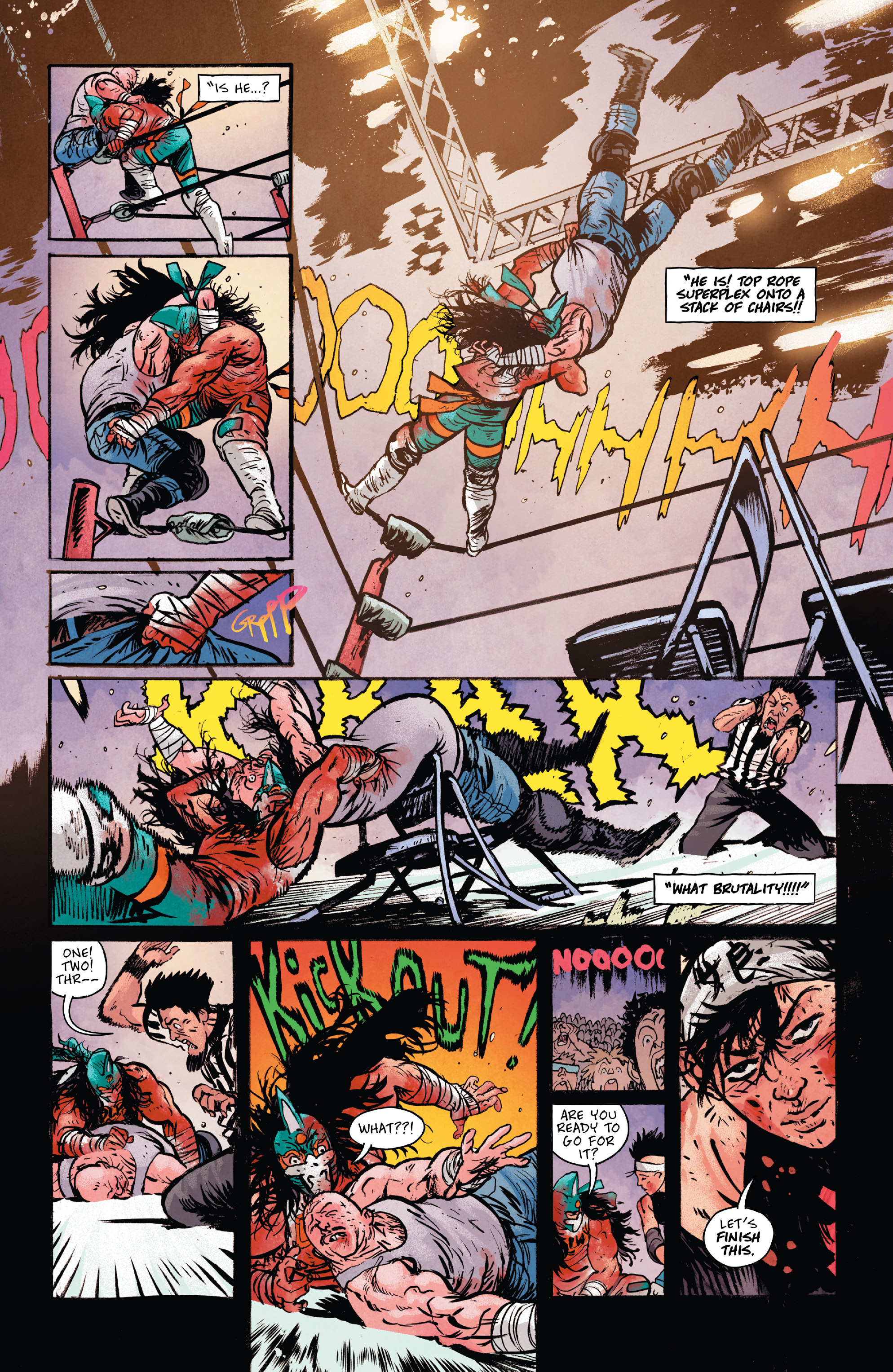 Read online Do a Powerbomb comic -  Issue #5 - 18