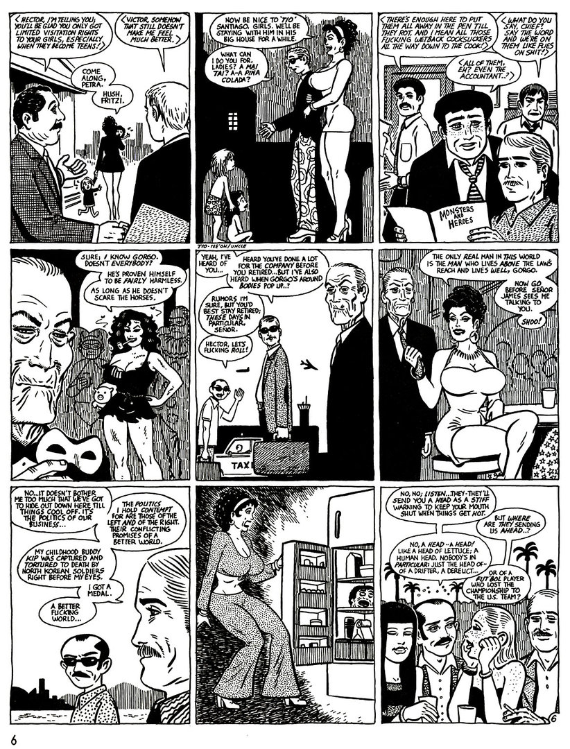 Read online Love and Rockets (1982) comic -  Issue #45 - 8