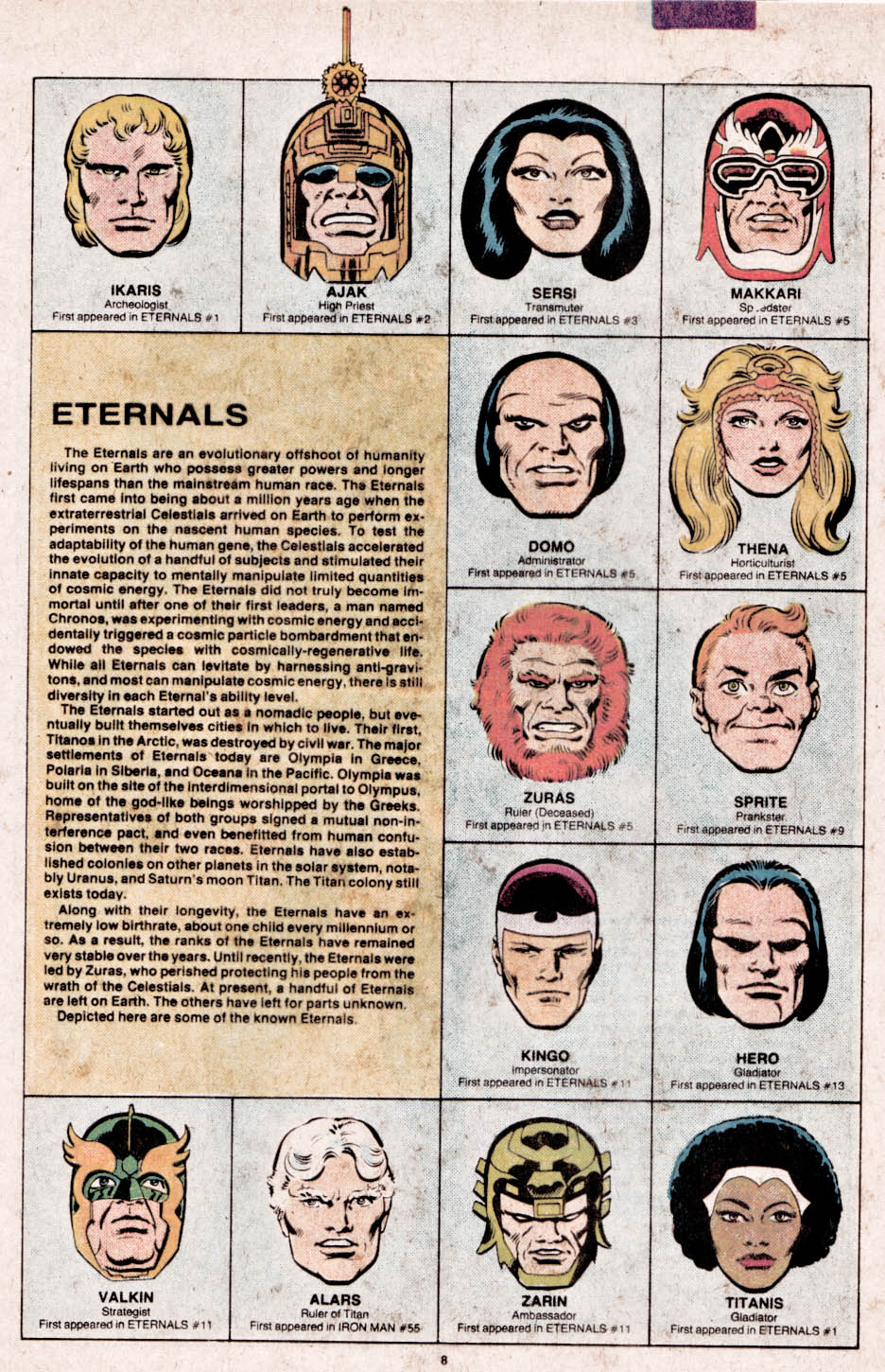 The Official Handbook of the Marvel Universe issue 4 - Page 9