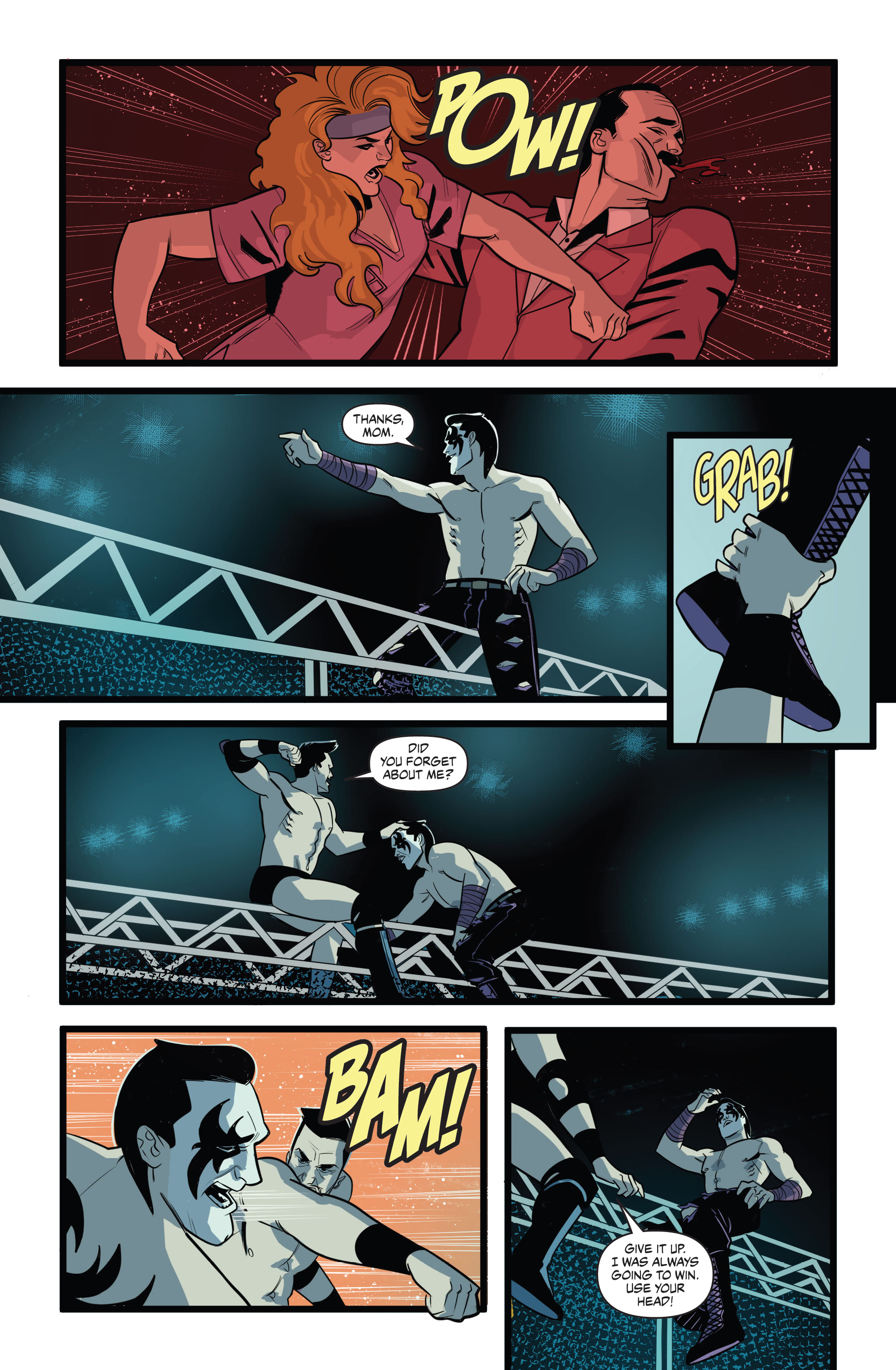 Read online Over the Ropes comic -  Issue # _TPB - 111