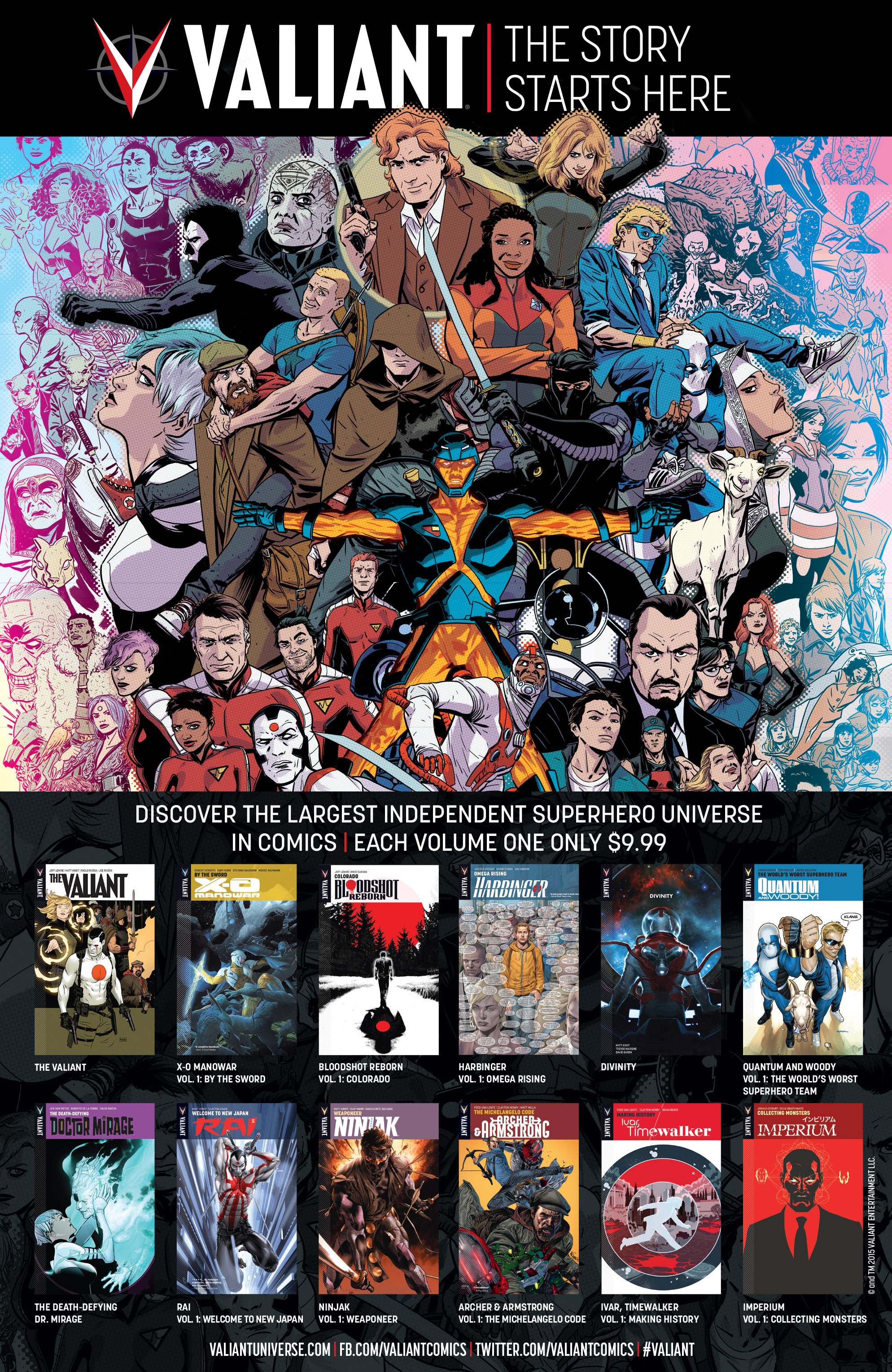 Read online Valiant Universe Handbook 2016 Edition comic -  Issue # Full - 46