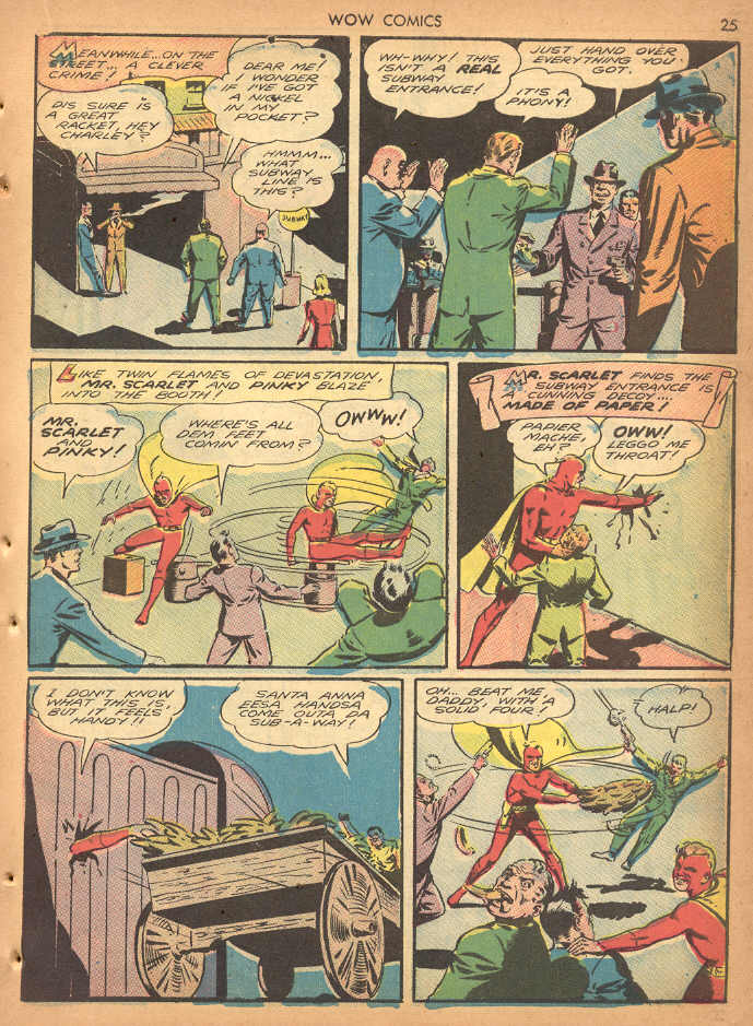 Read online Wow Comics comic -  Issue #9 - 25