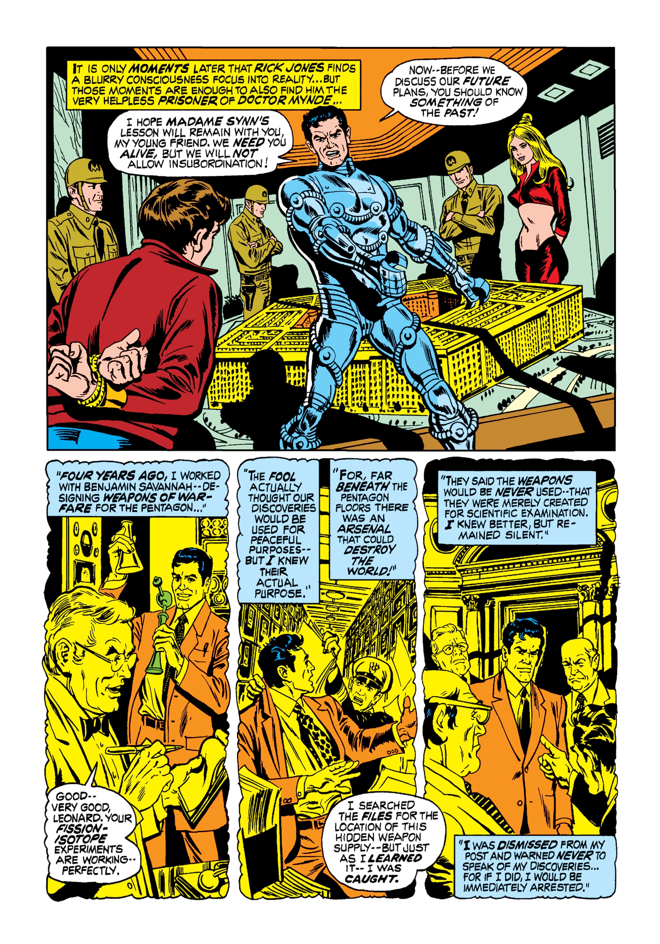Read online Marvel Masterworks: Captain Marvel comic -  Issue # TPB 3 (Part 1) - 59