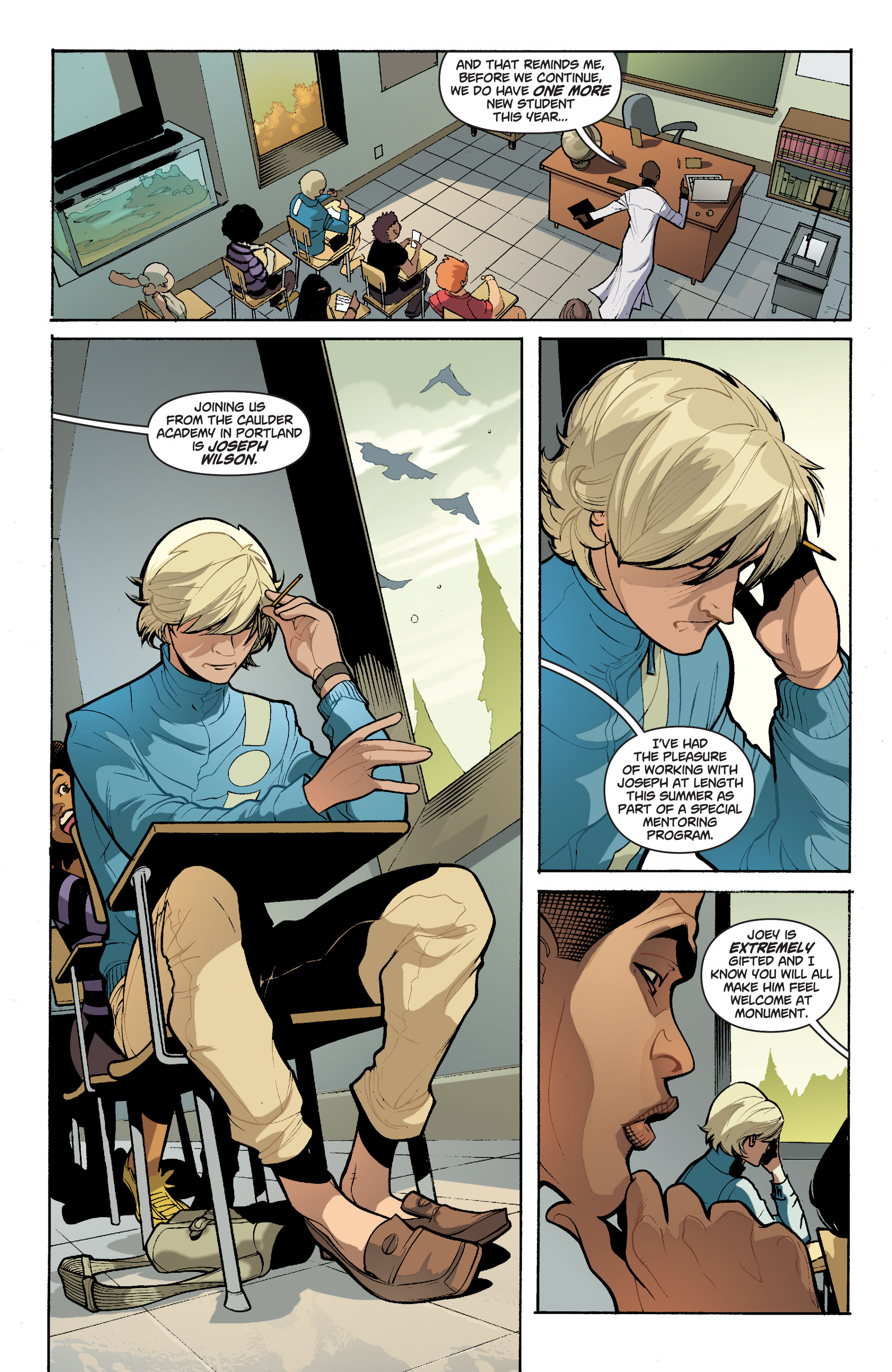 Read online Teen Titans: Earth One comic -  Issue #1 - 21