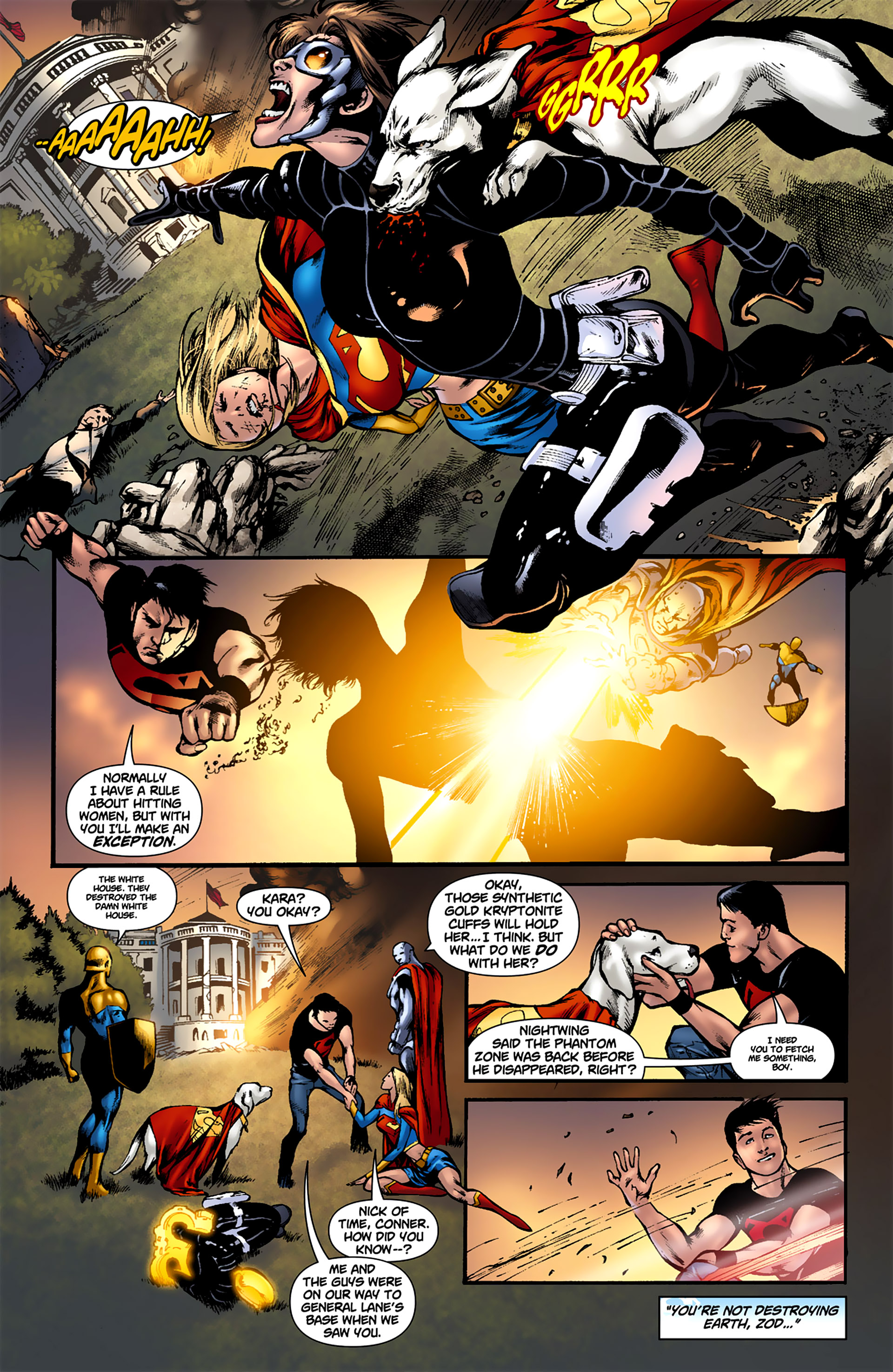 Read online Superman: War of the Supermen comic -  Issue #4 - 8