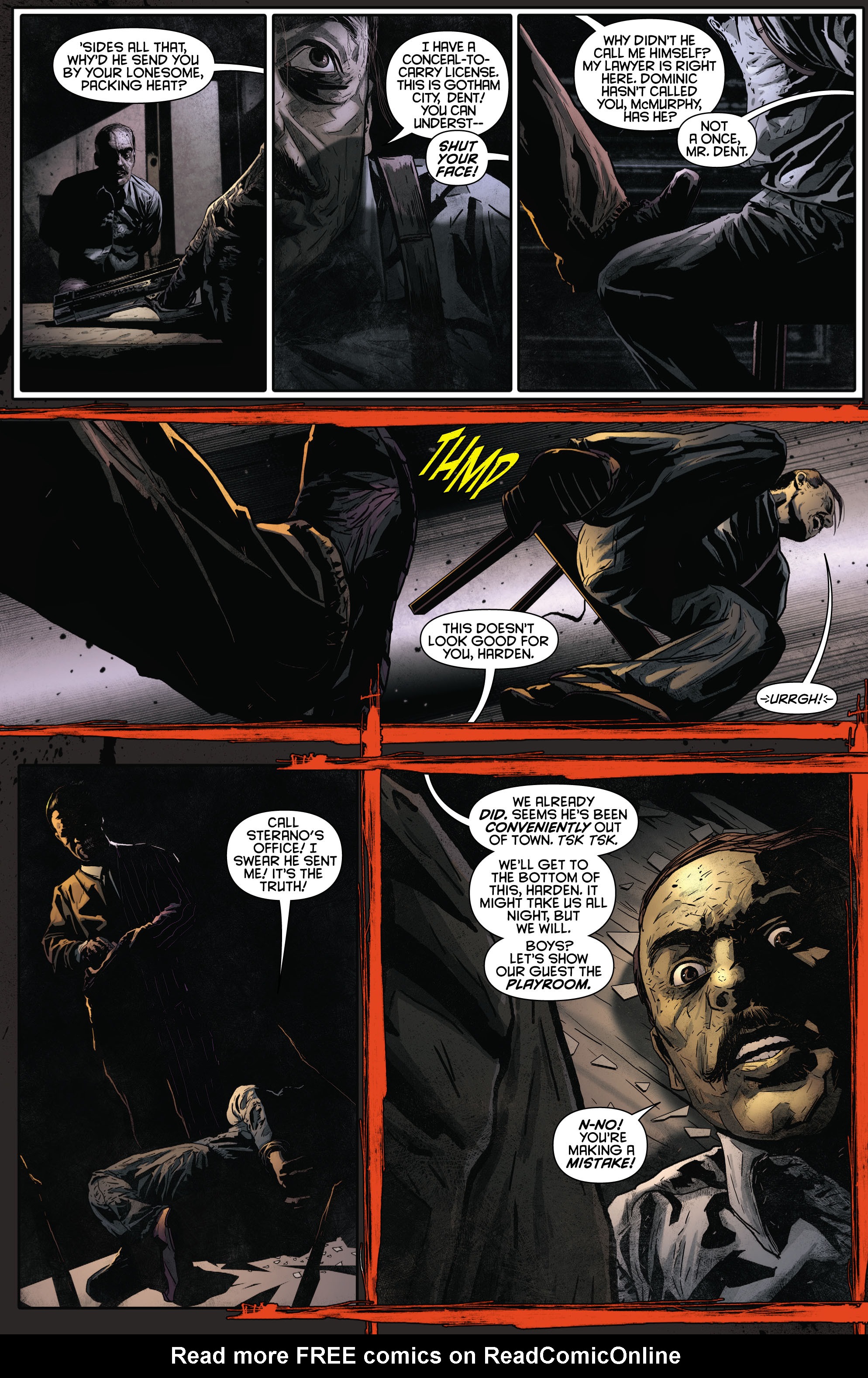 Read online Detective Comics: Scare Tactics comic -  Issue # Full - 178