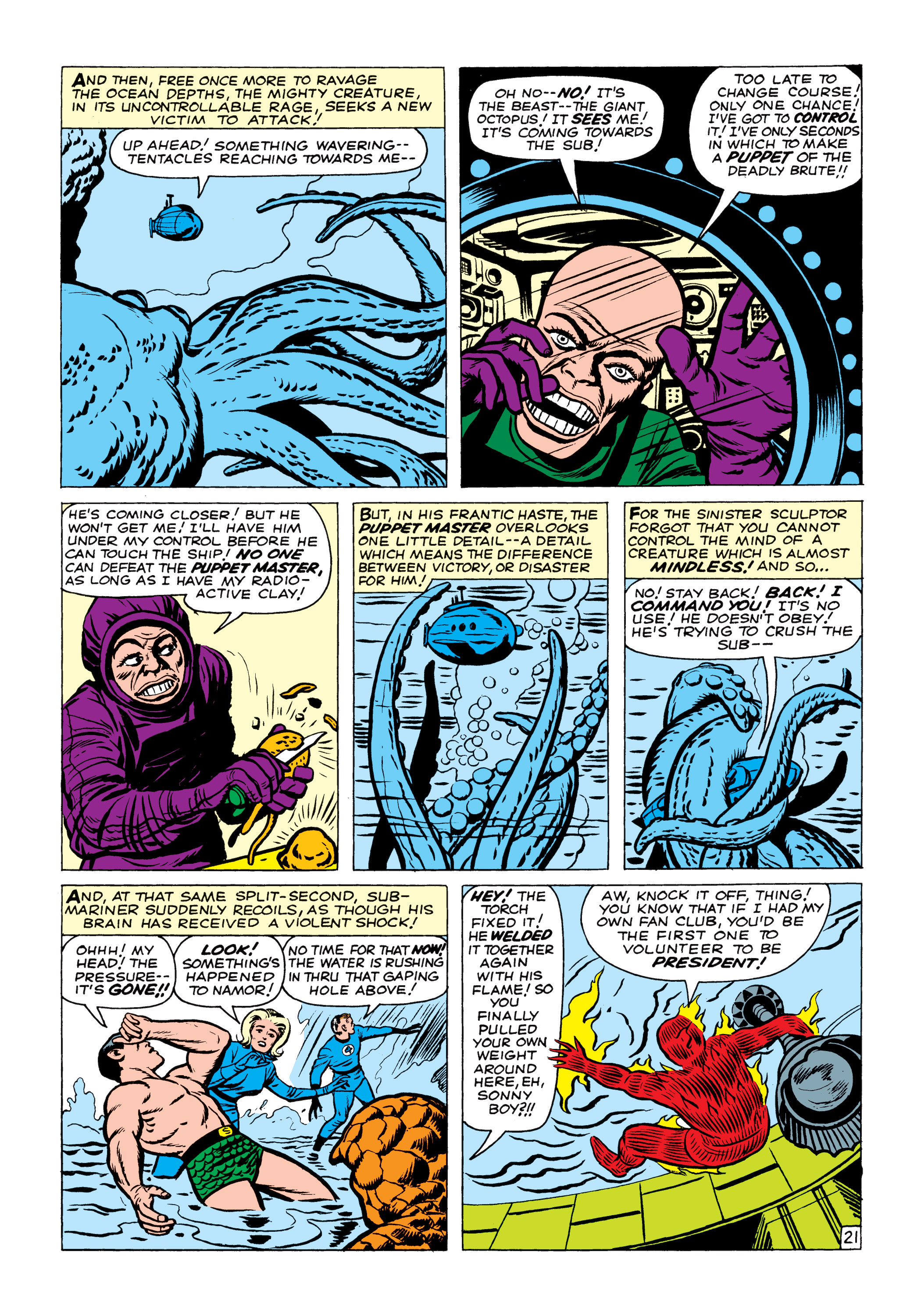 Read online Marvel Masterworks: The Fantastic Four comic -  Issue # TPB 2 (Part 1) - 98