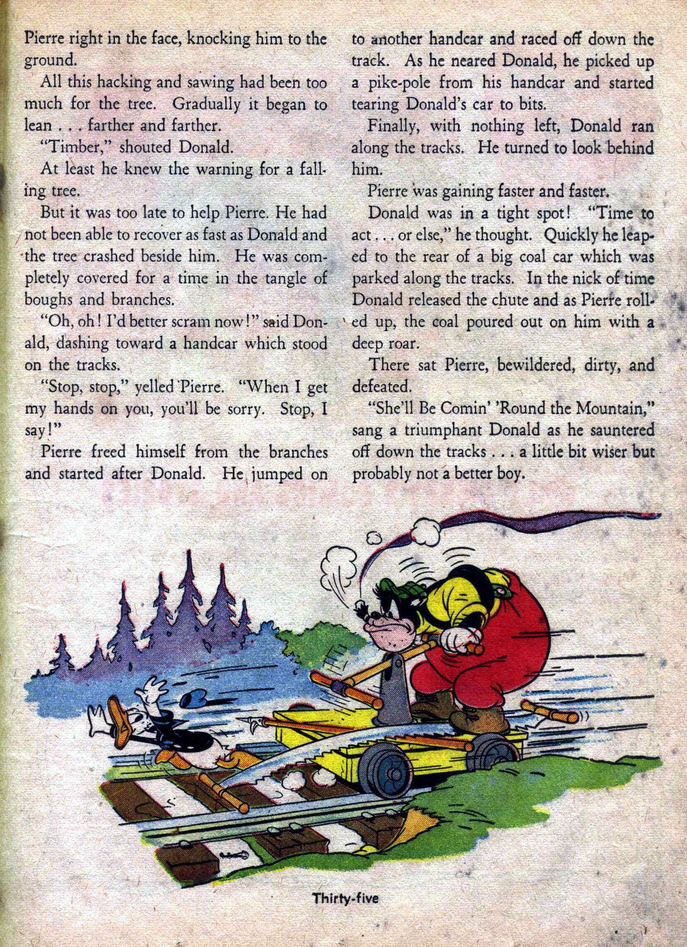 Read online Walt Disney's Comics and Stories comic -  Issue #5 - 37