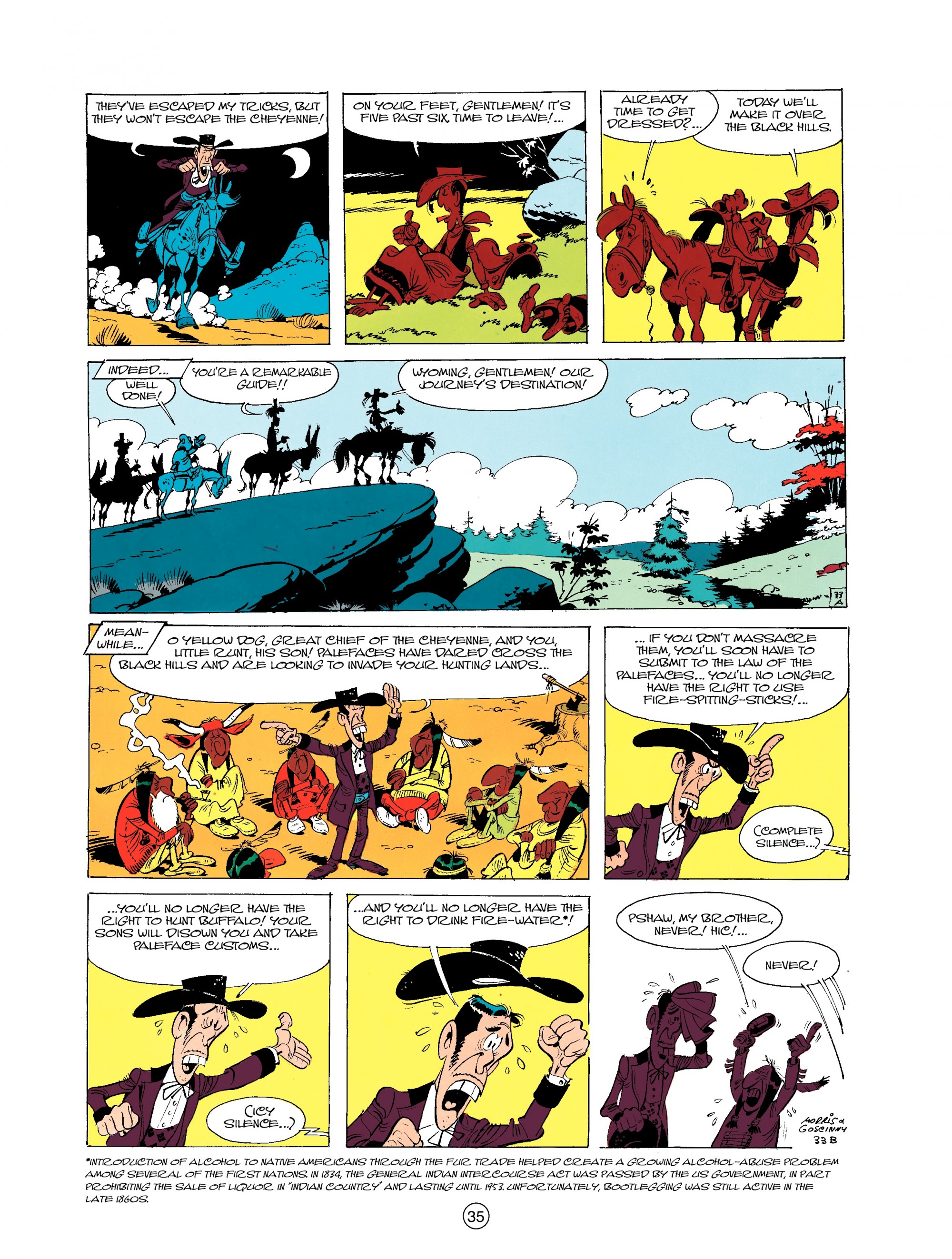 Read online A Lucky Luke Adventure comic -  Issue #16 - 35