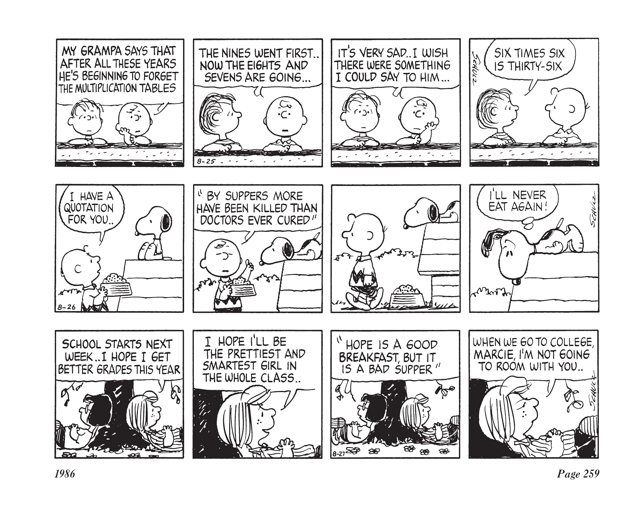 Read online The Complete Peanuts comic -  Issue # TPB 18 - 271