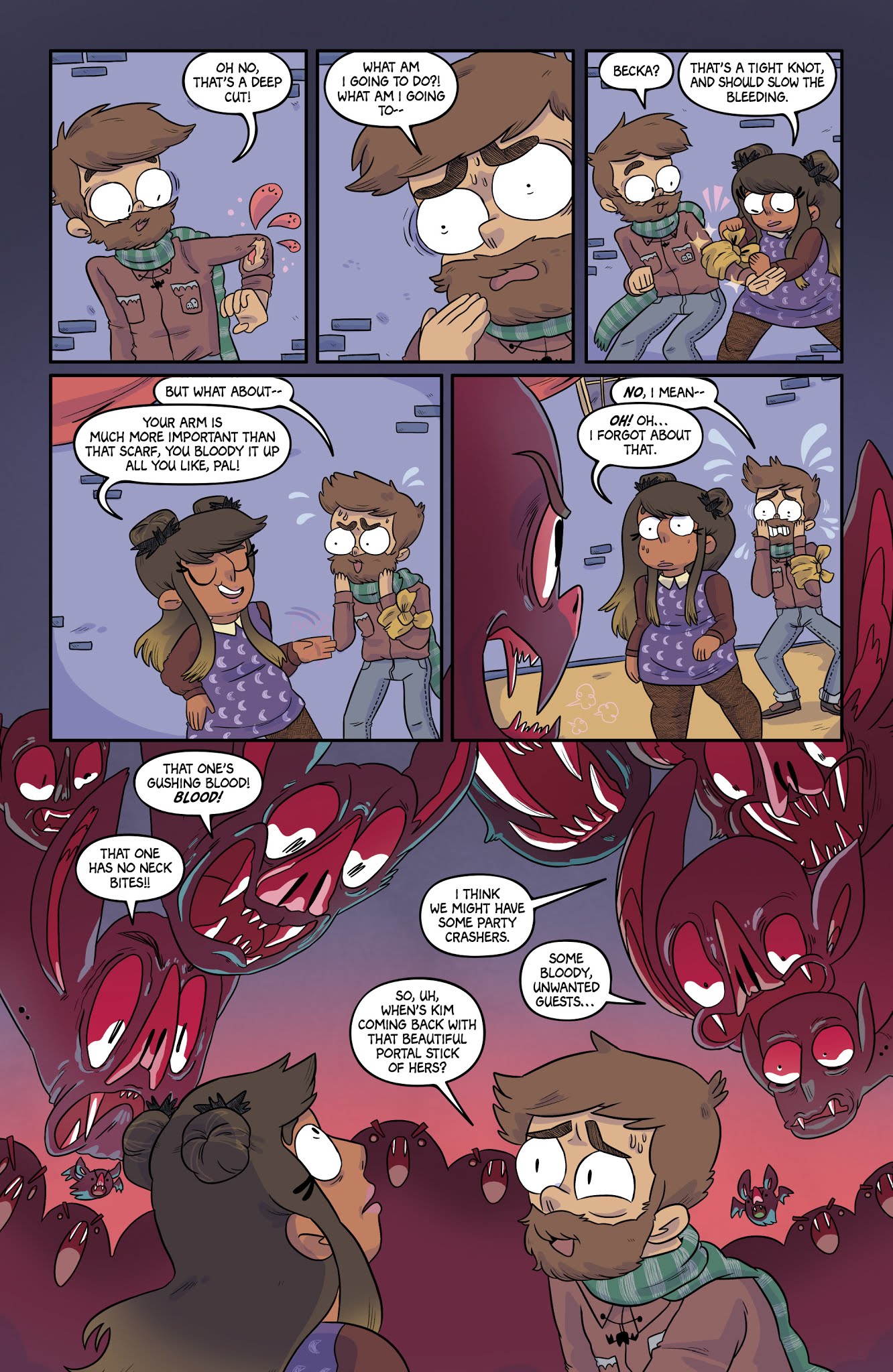 Read online Kim Reaper: Vampire Island comic -  Issue #1 - 16