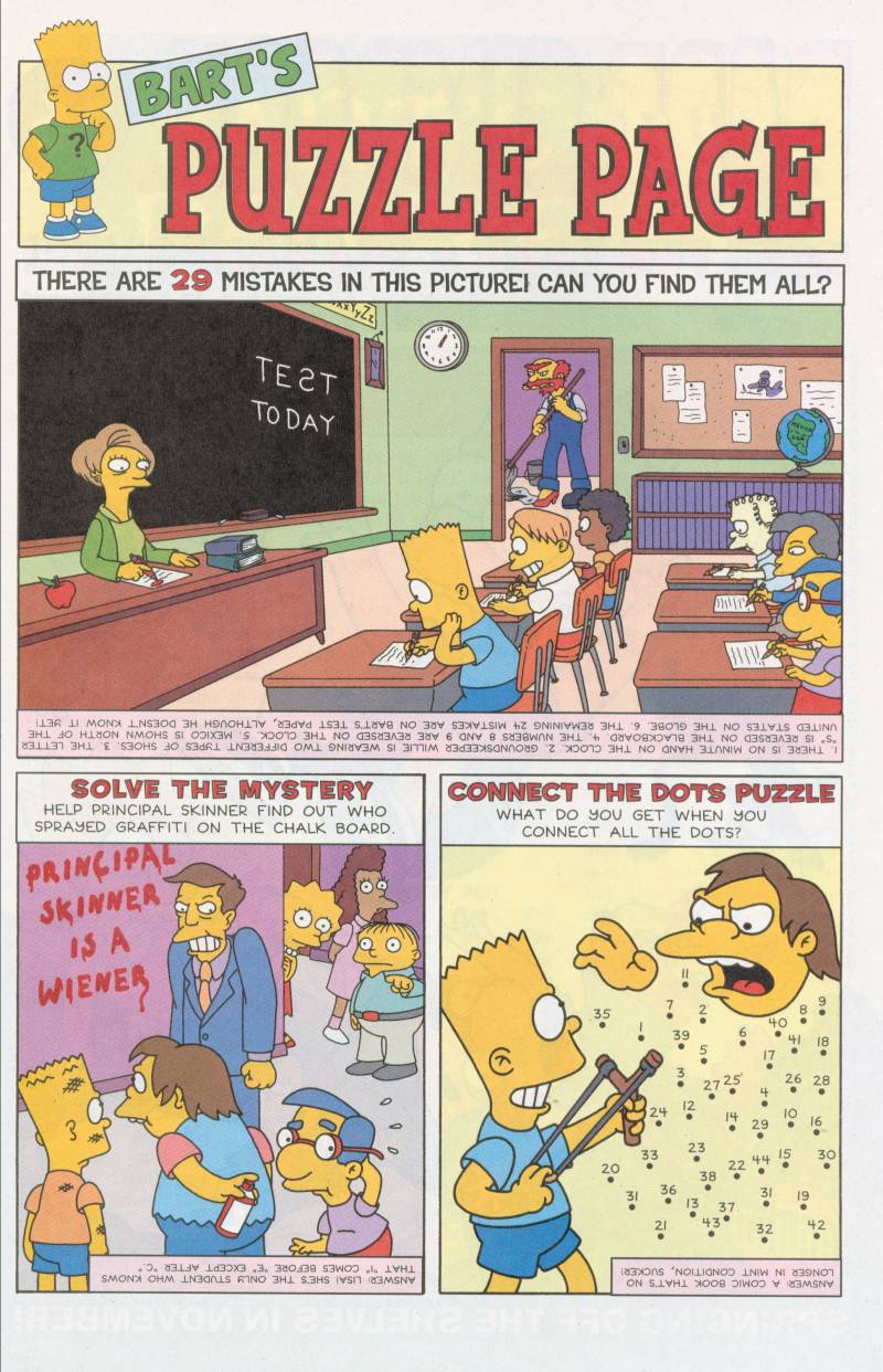 Read online Simpsons Comics Presents Bart Simpson comic -  Issue #5 - 31