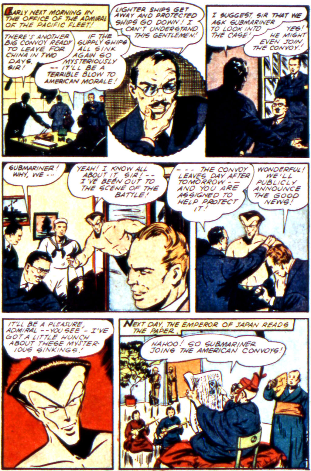 Read online Sub-Mariner Comics comic -  Issue #11 - 5