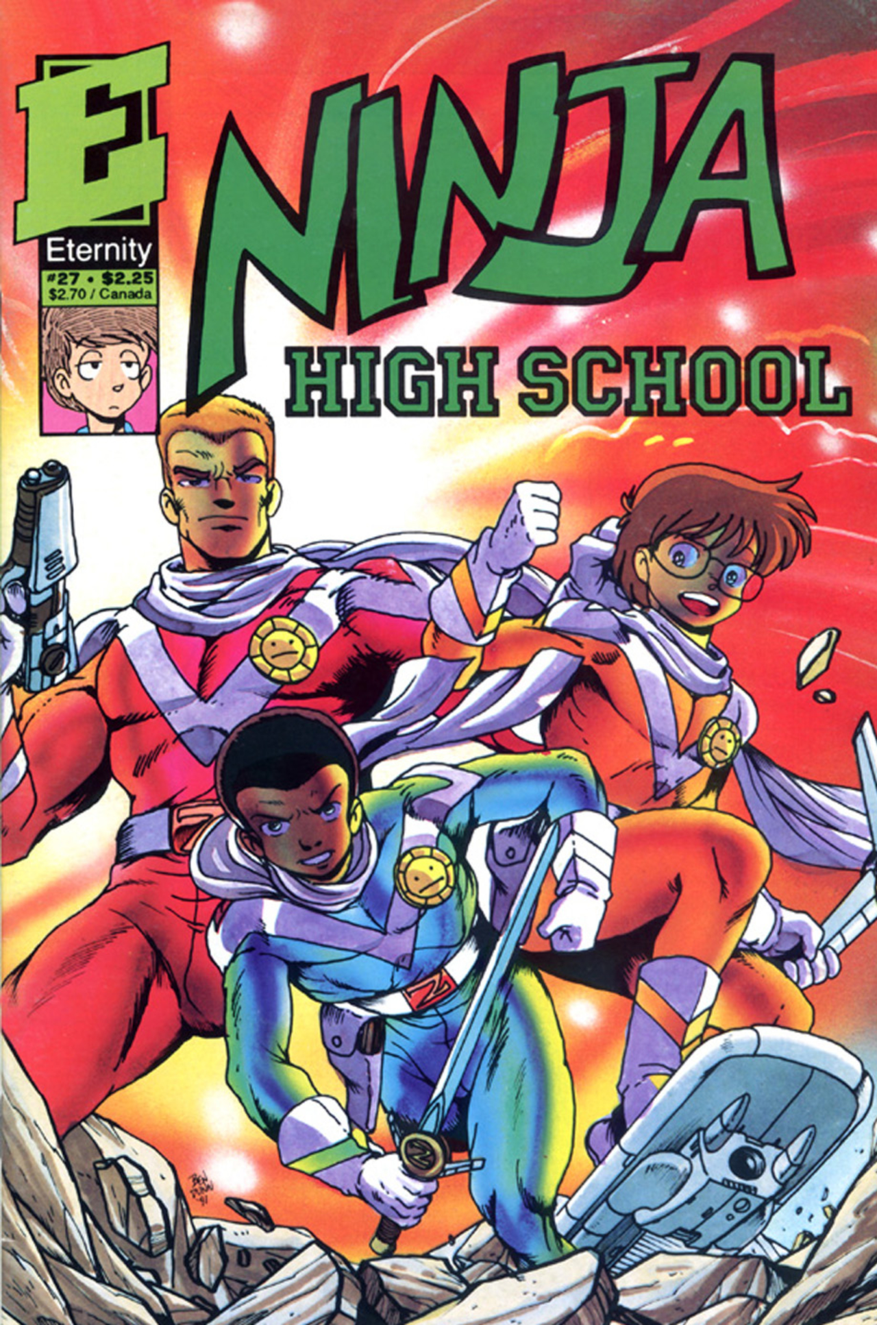 Read online Ninja High School (1986) comic -  Issue #27 - 1