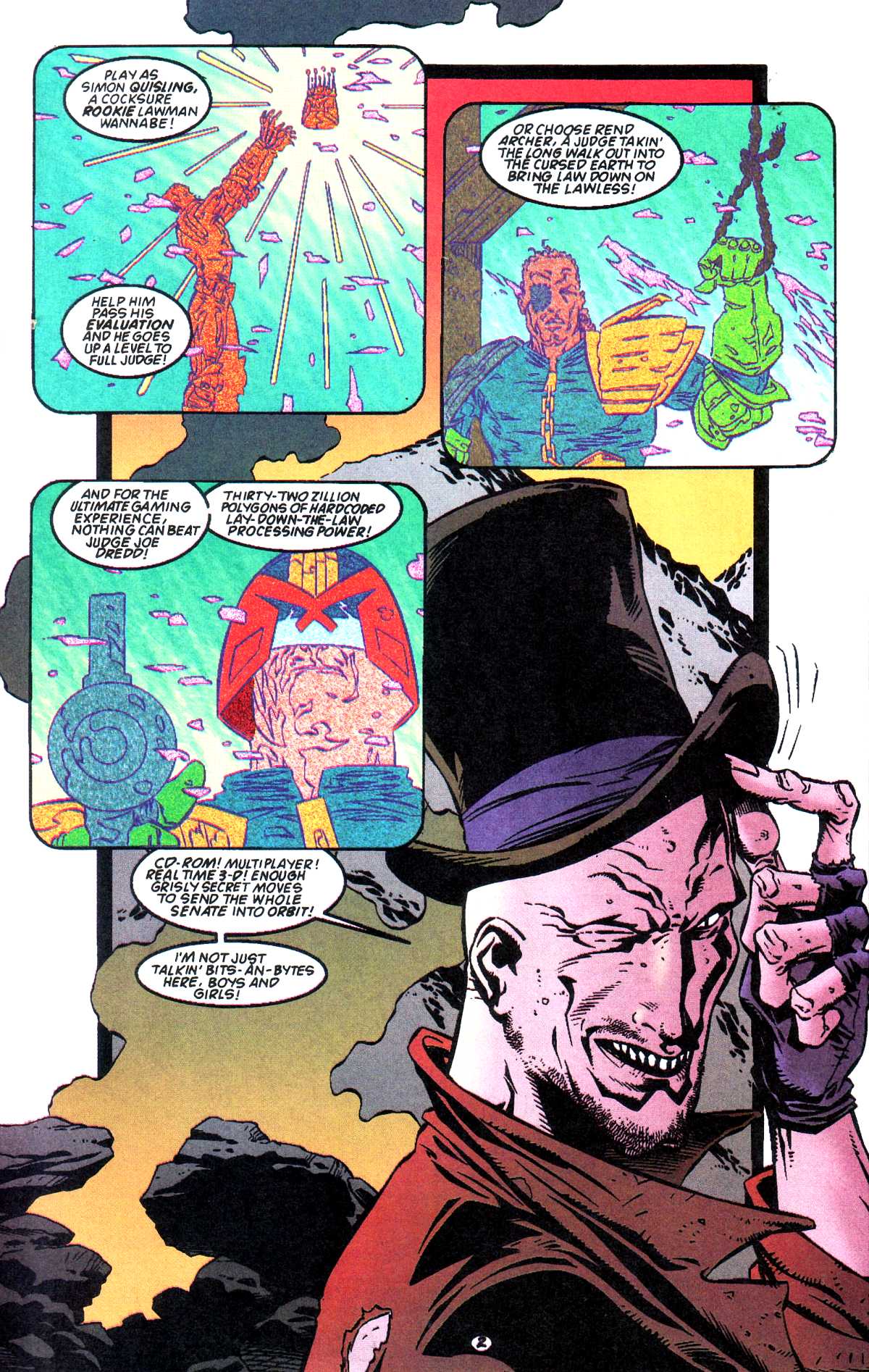 Read online Judge Dredd: Legends of the Law comic -  Issue #7 - 4