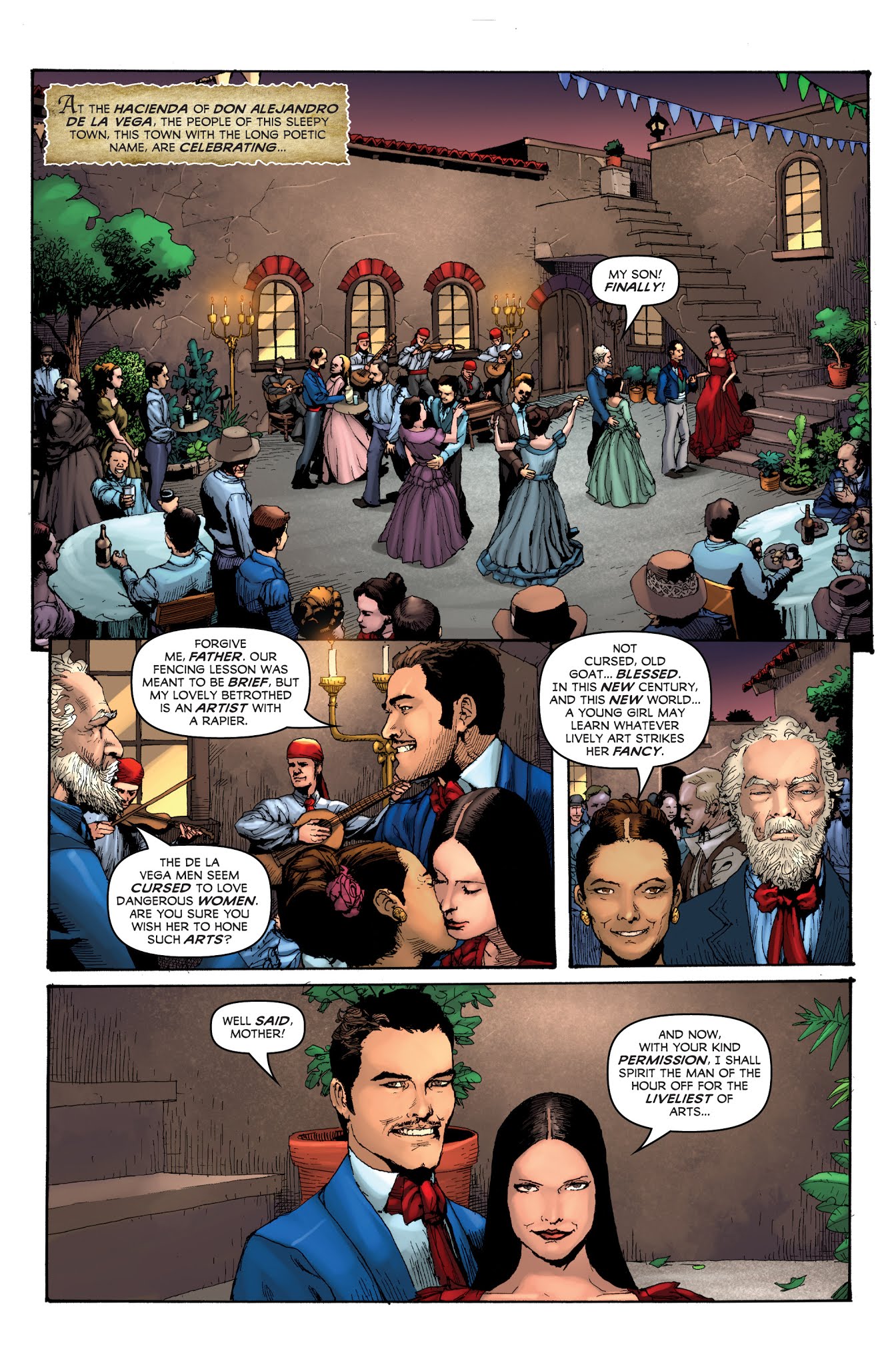Read online Zorro: Swords of Hell comic -  Issue #1 - 6
