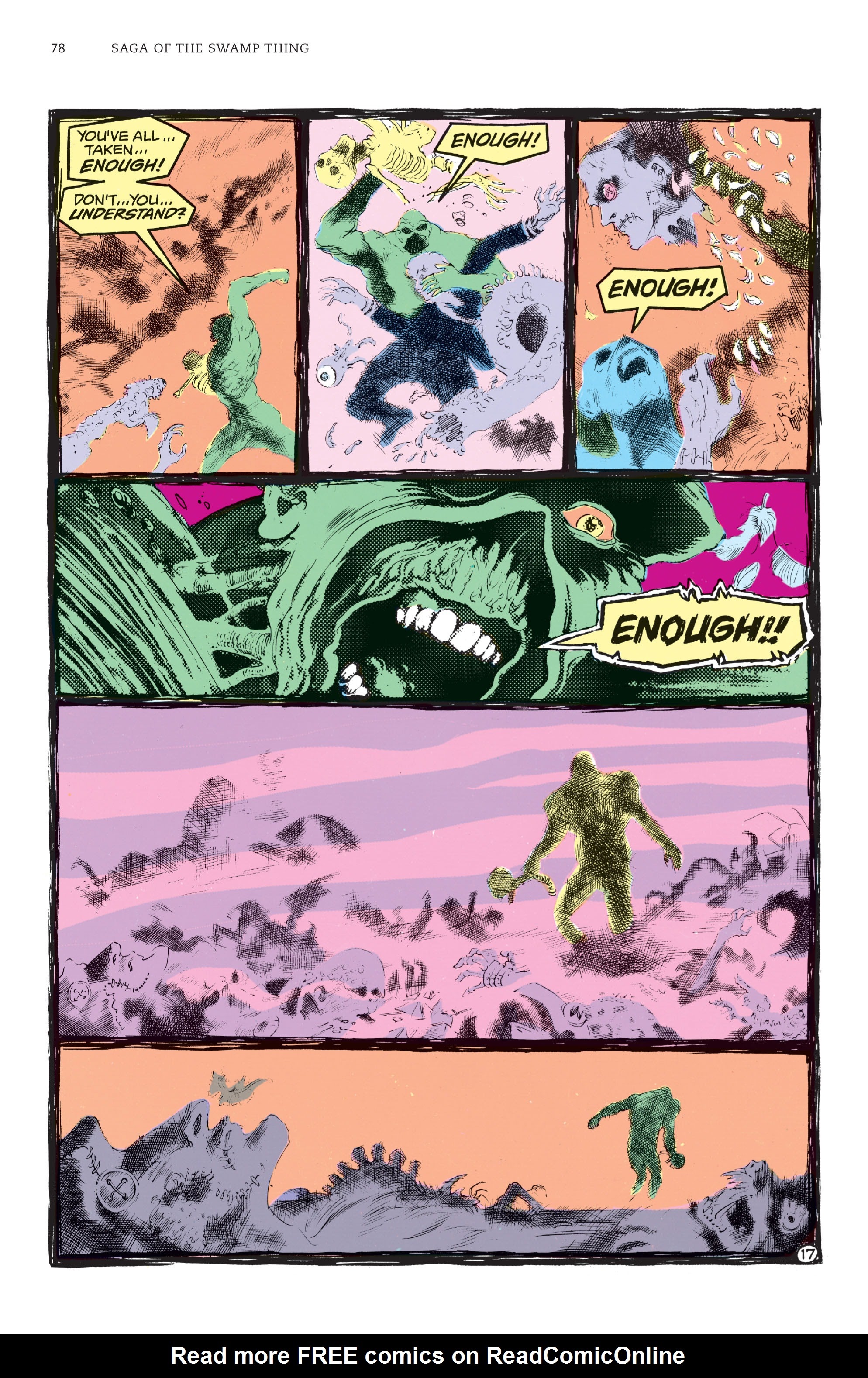 Read online Saga of the Swamp Thing comic -  Issue # TPB 1 (Part 1) - 77