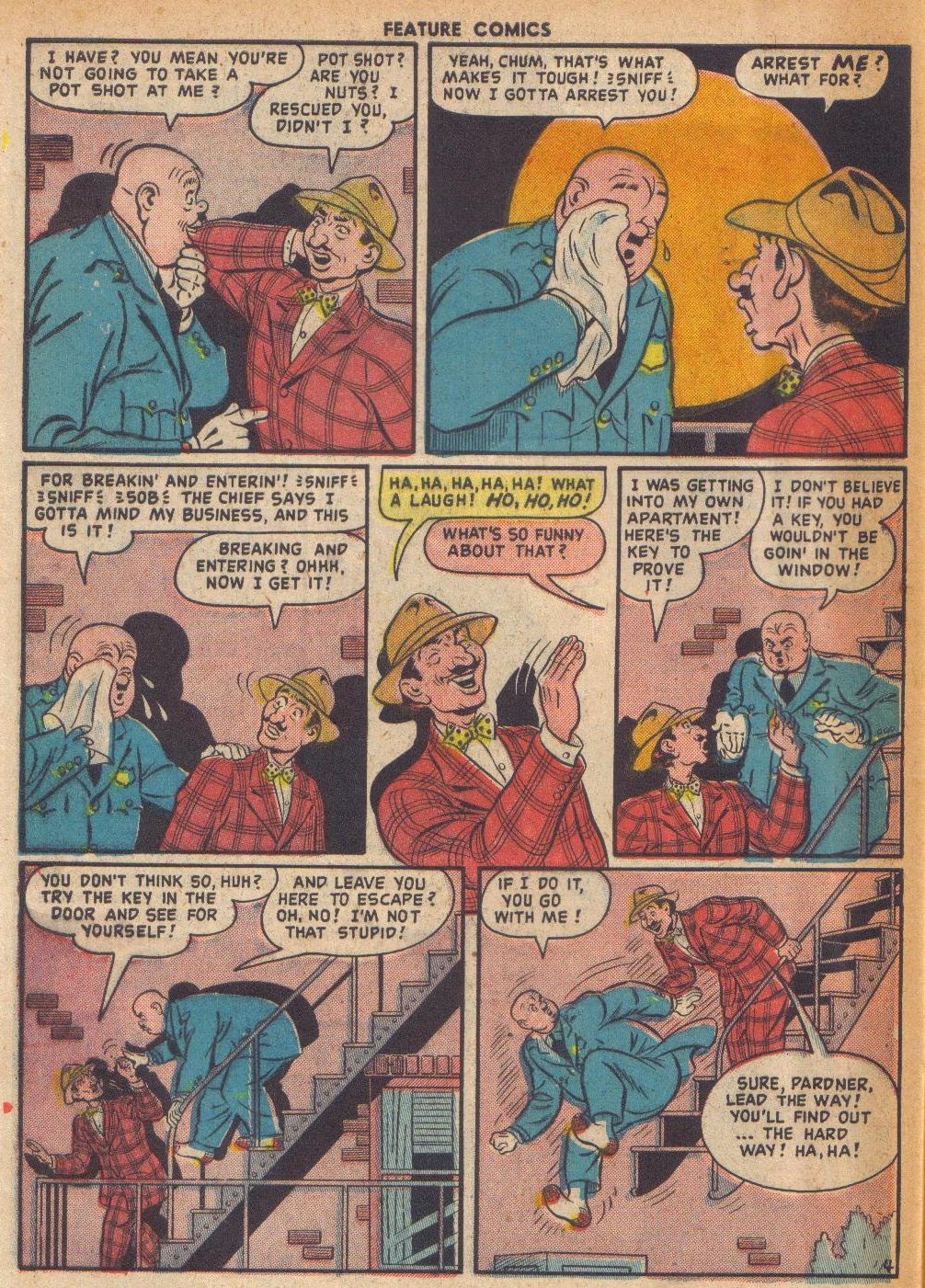 Read online Feature Comics comic -  Issue #141 - 32