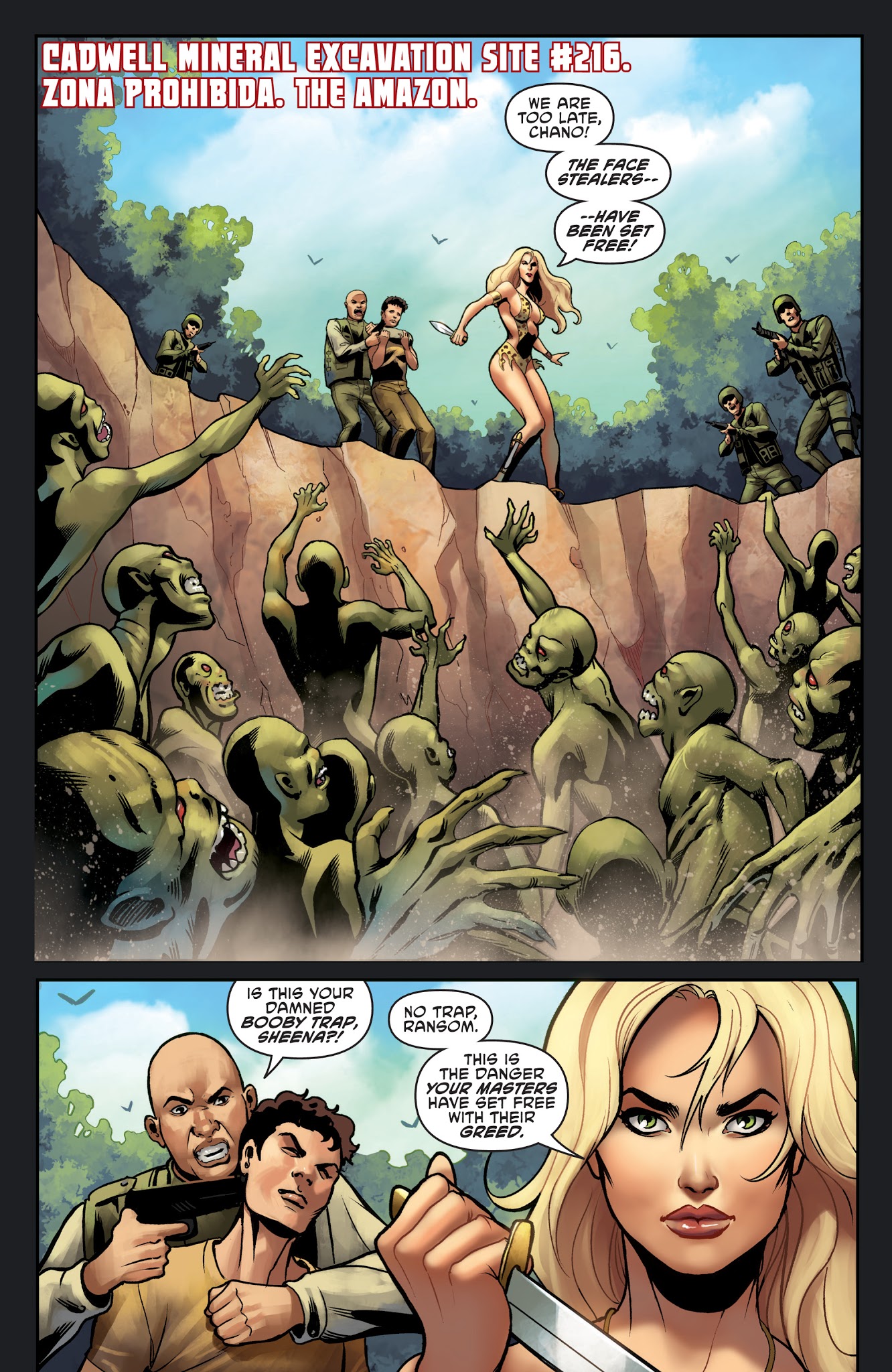 Read online Sheena: Queen Of The Jungle (2017) comic -  Issue #5 - 6