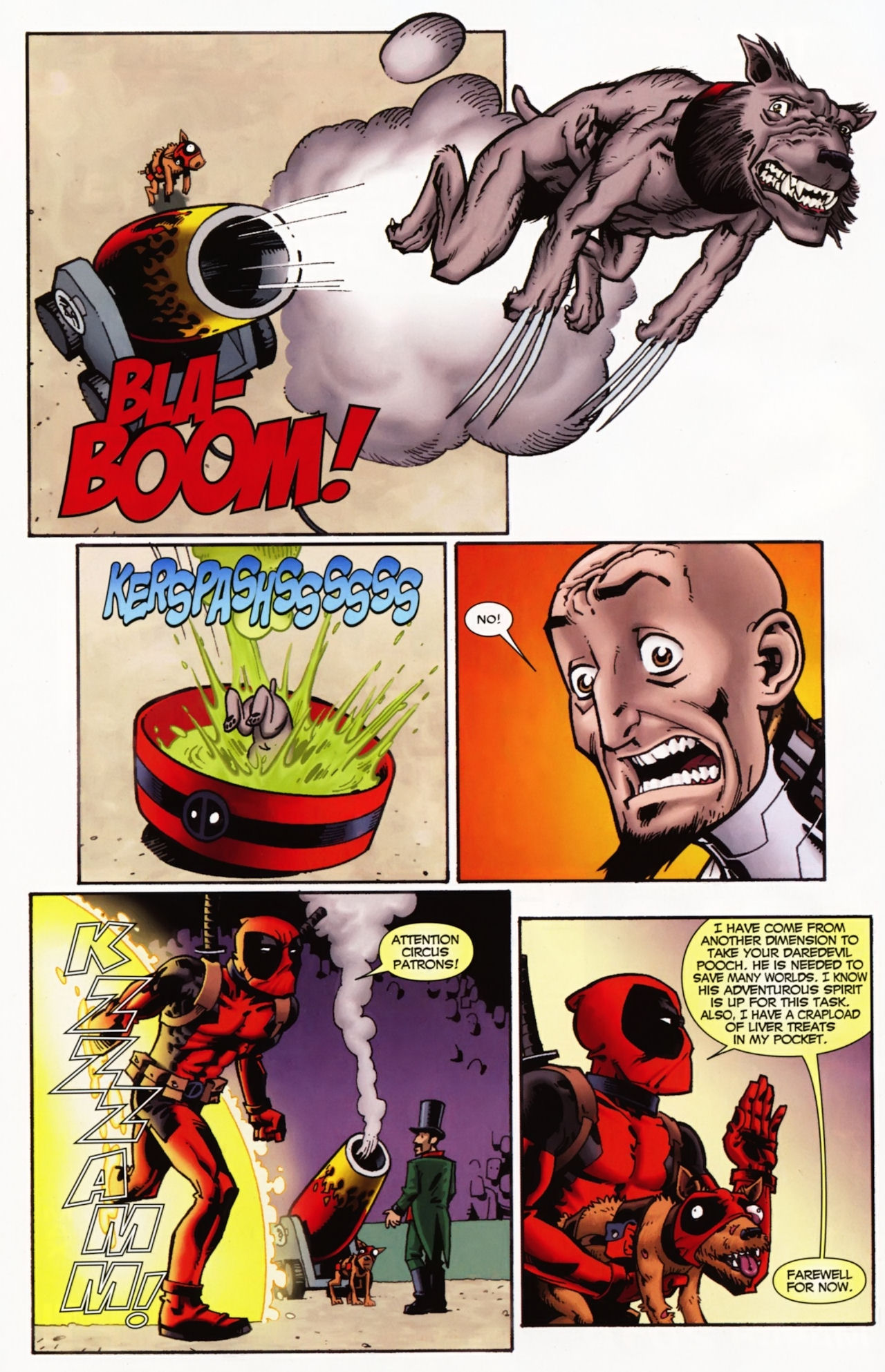 Read online Prelude to Deadpool Corps comic -  Issue #3 - 32